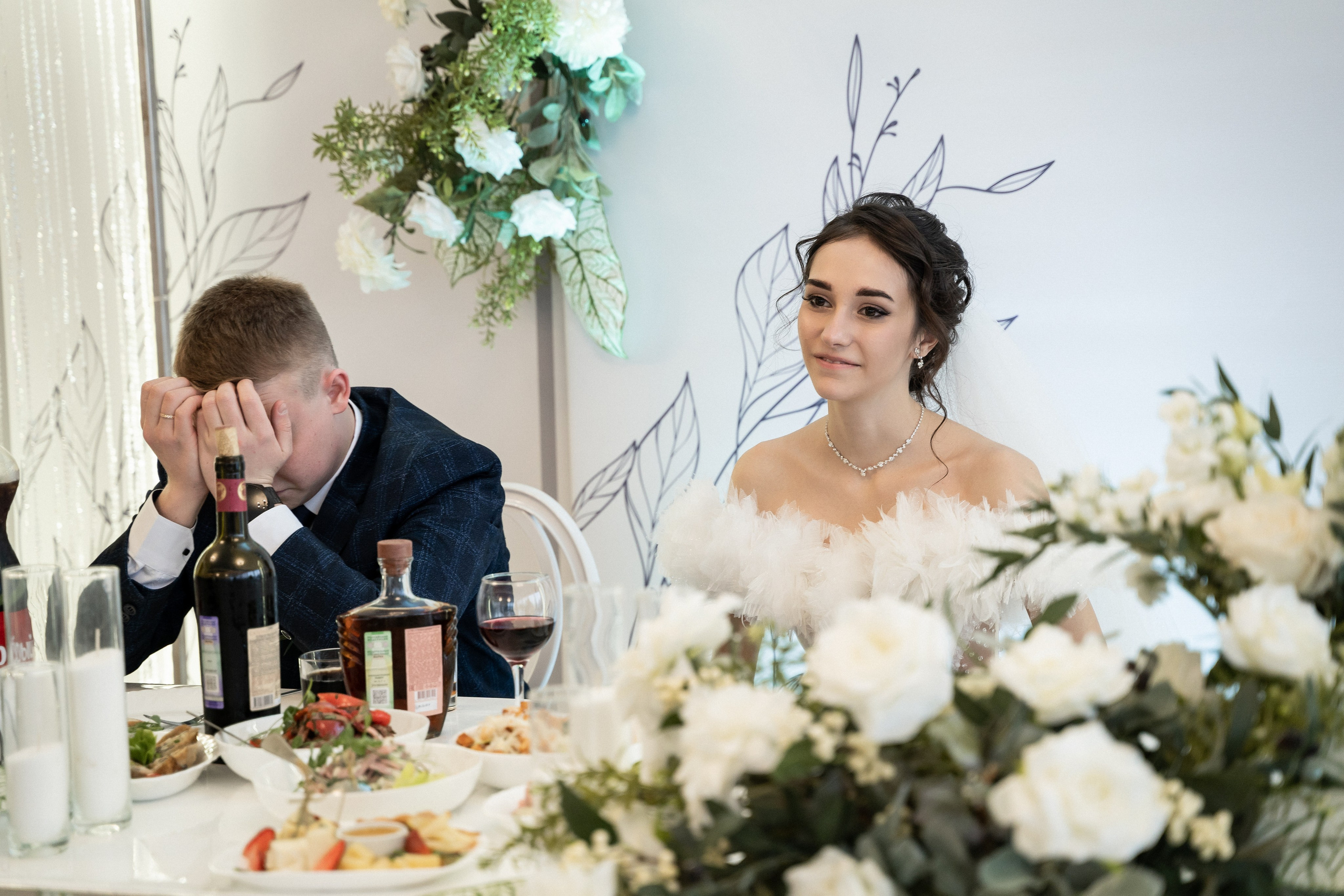 Свадебный банкет. Фотограф Алина Филимонова Тверь