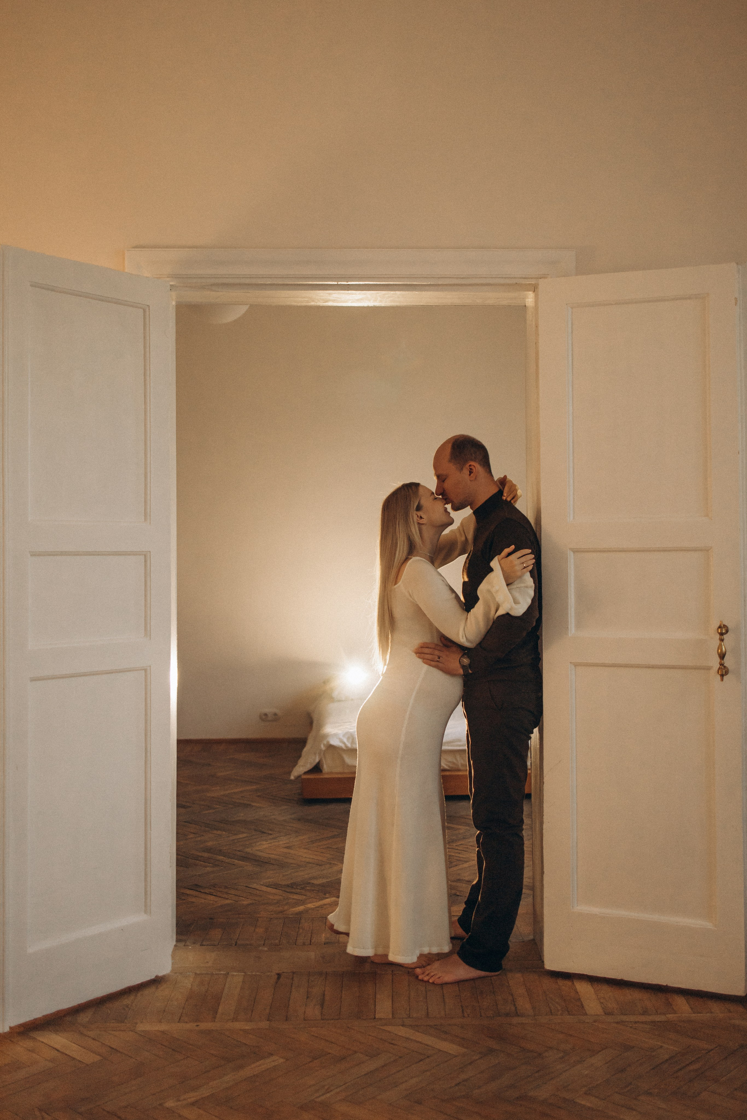 Юлия и Андрей в ожидании Анечки. Семейный фотограф в Москве Валерия Карпова