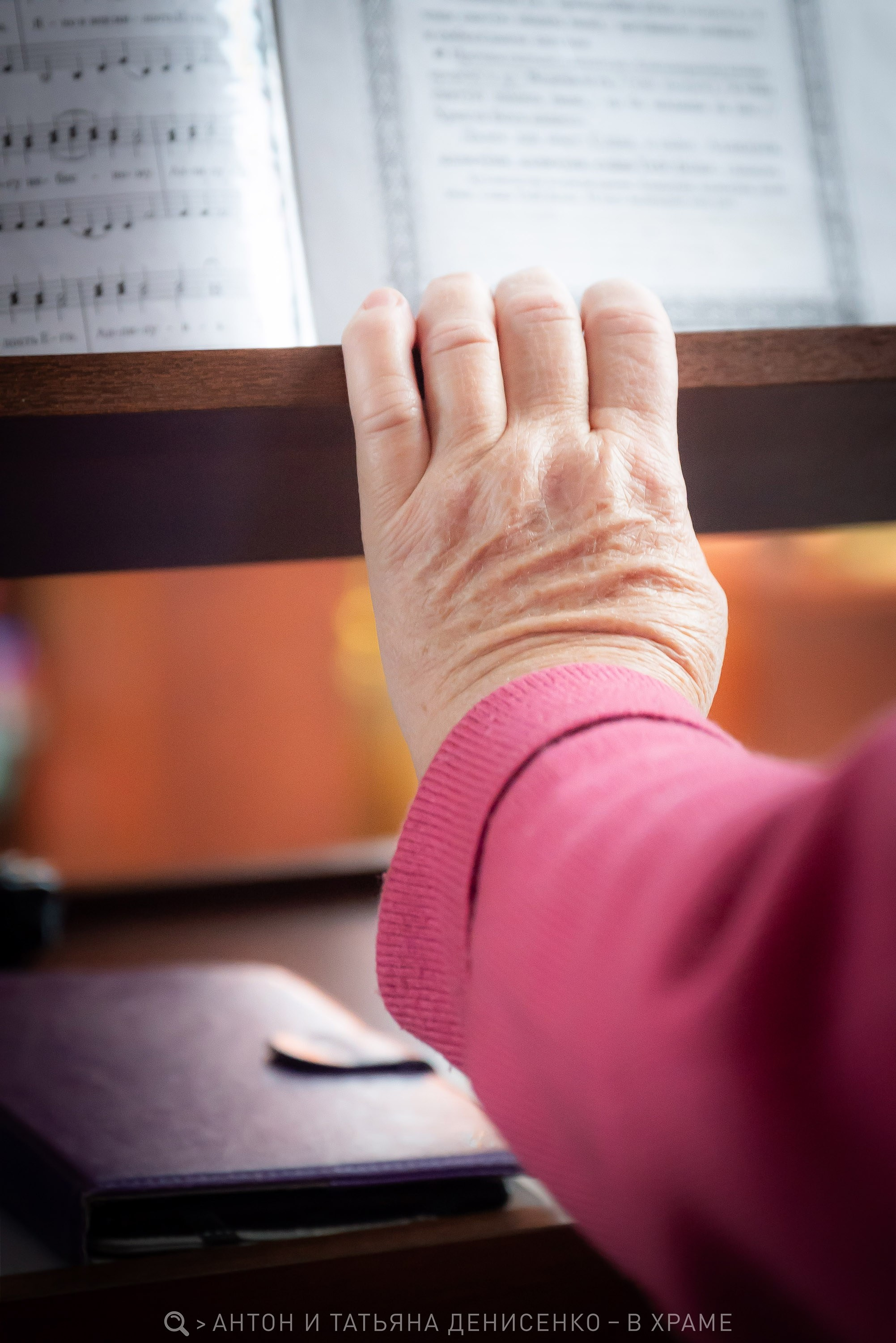 Храм Архистратига Михаила, х. Михайловский. Всенощное бдение. Антон и Татьяна Денисенко — В храме