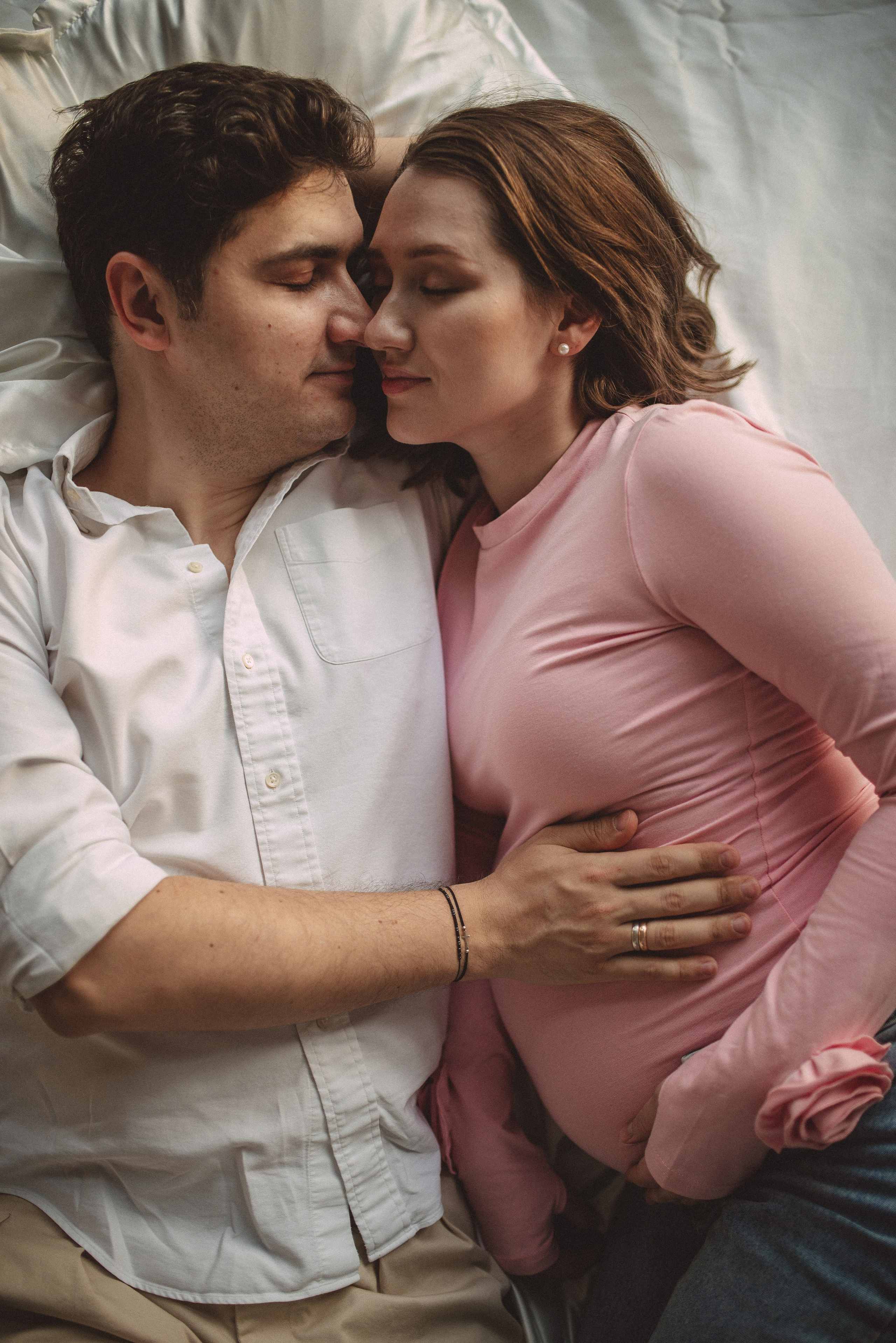 Фотосессия беременности в фотостудии. Семейная фотосессия Бутово Москва фотограф Алина Морщагина