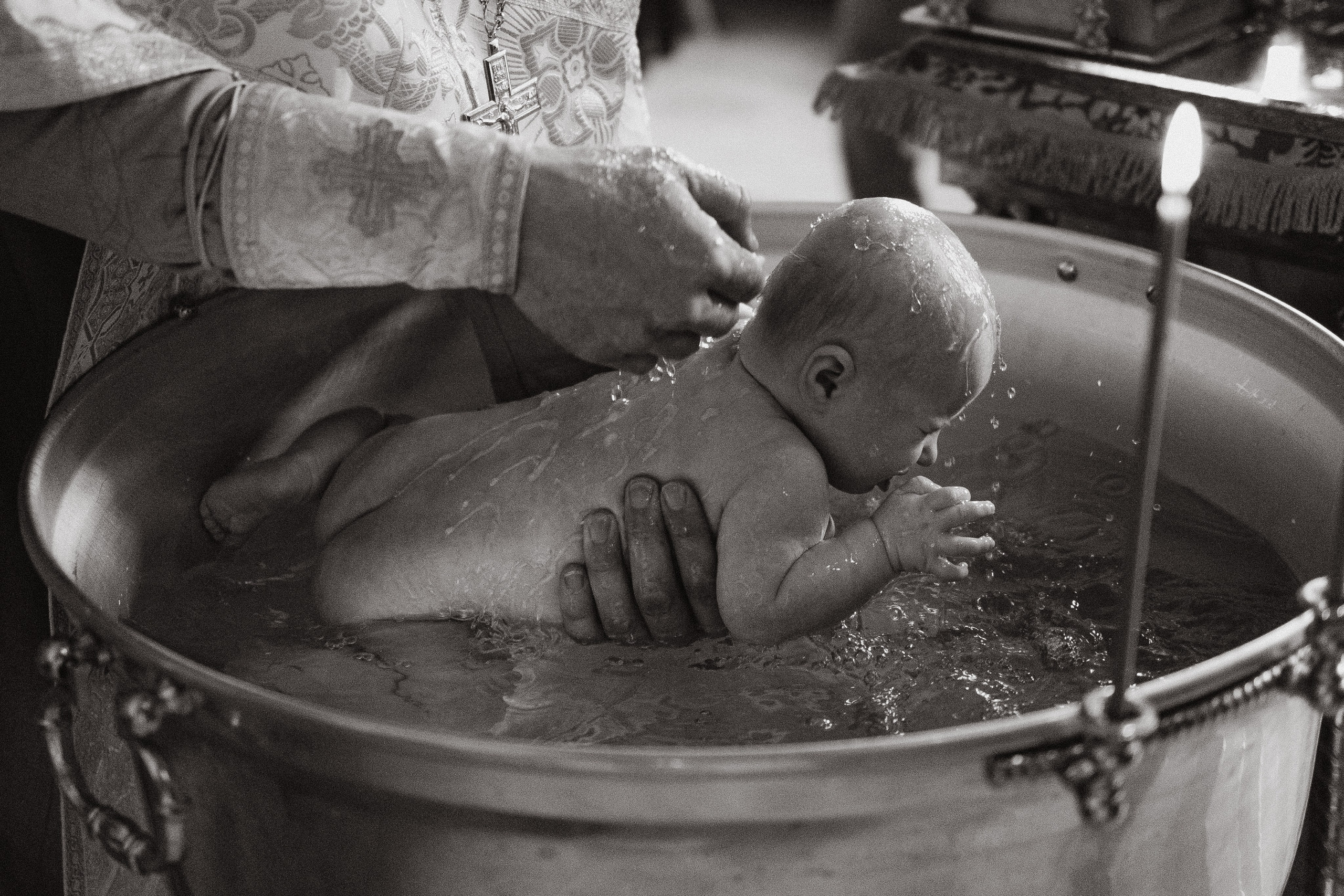 Таинство крещения. Семейный фотограф в Москве Валерия Карпова