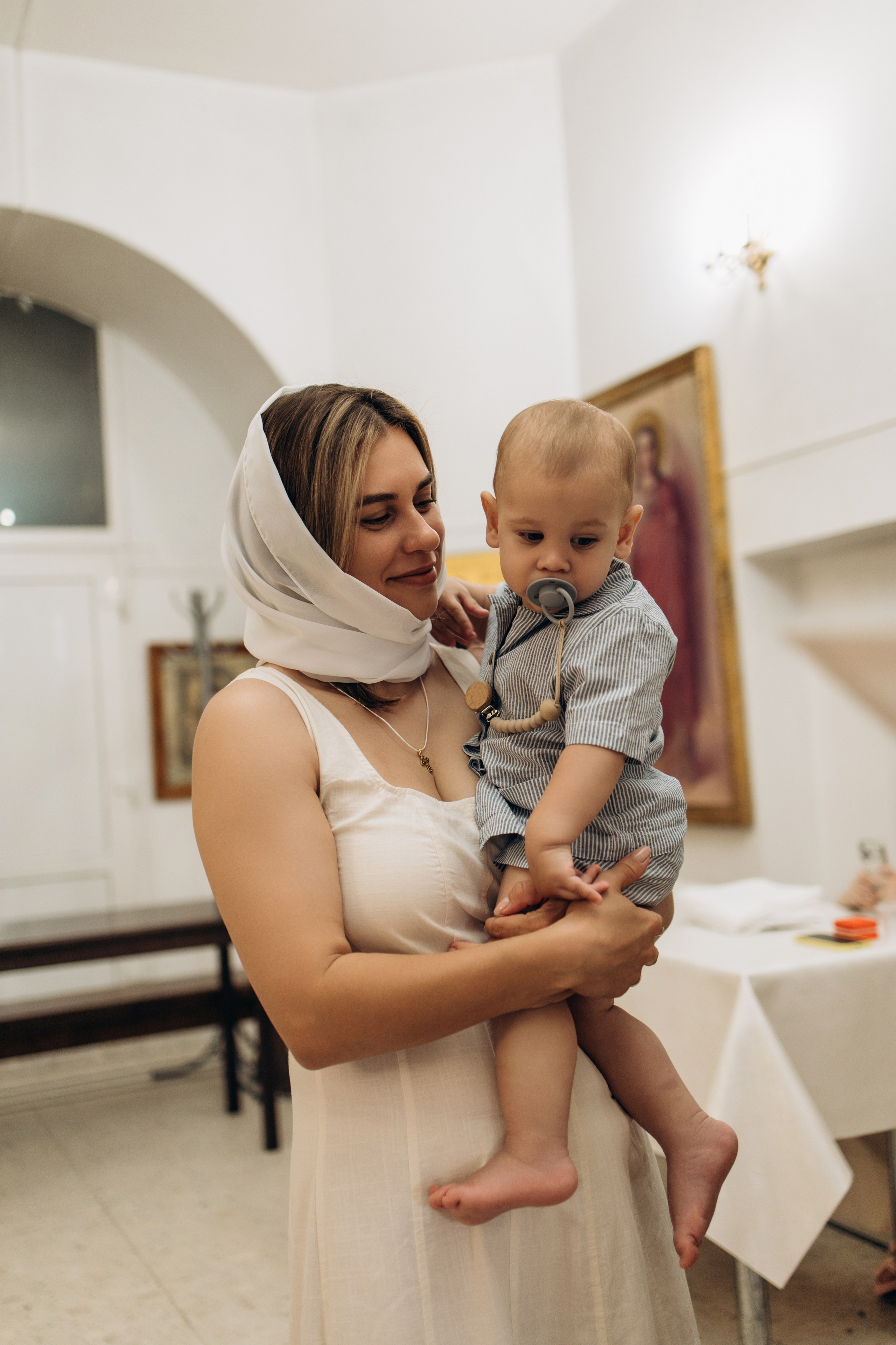 Крещение Радмира. Самый теплый фотограф в Краснодаре Рябоконь Ксения