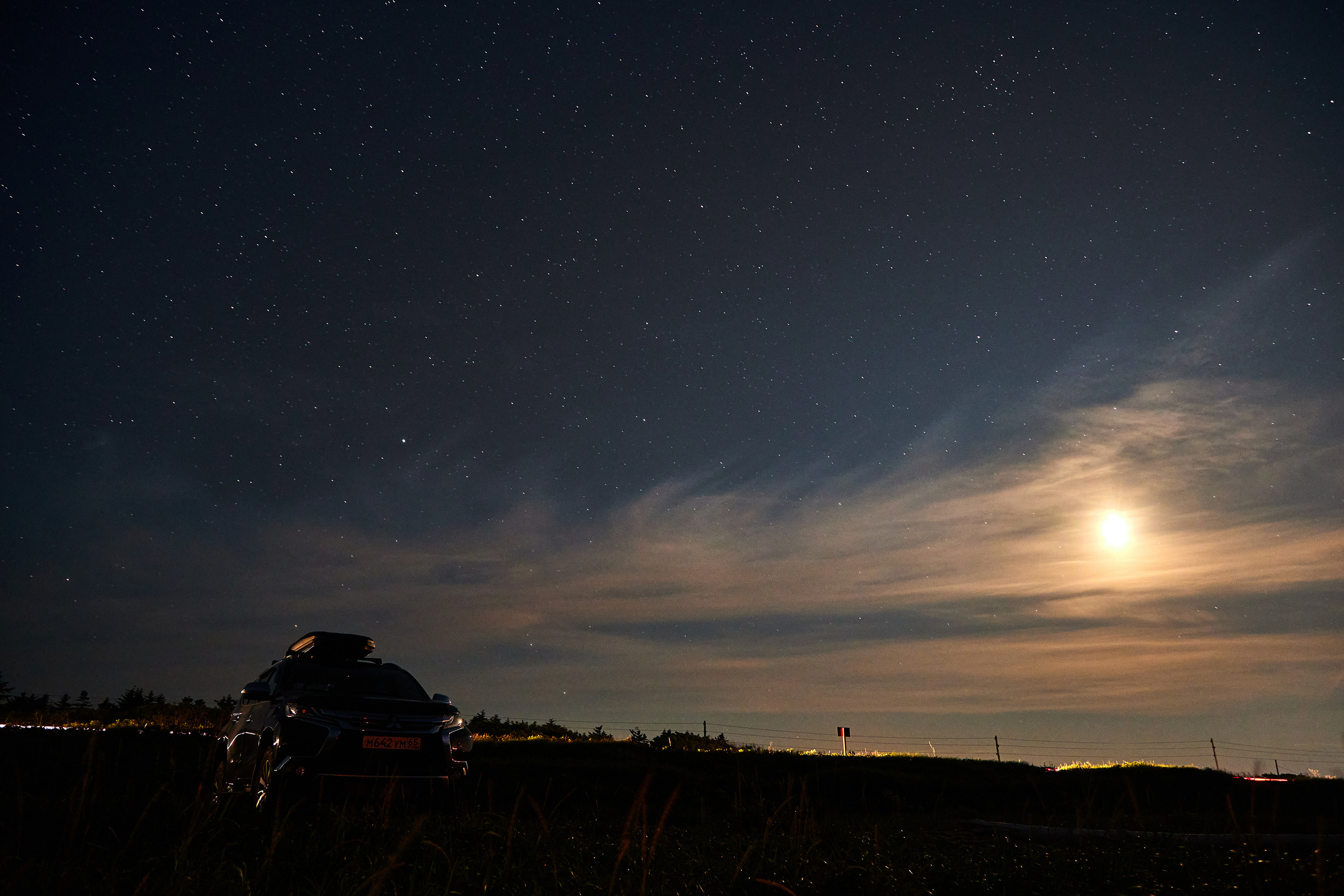Ночное небо. Фотограф в Южно-Сахалинске Вадим Бороненков