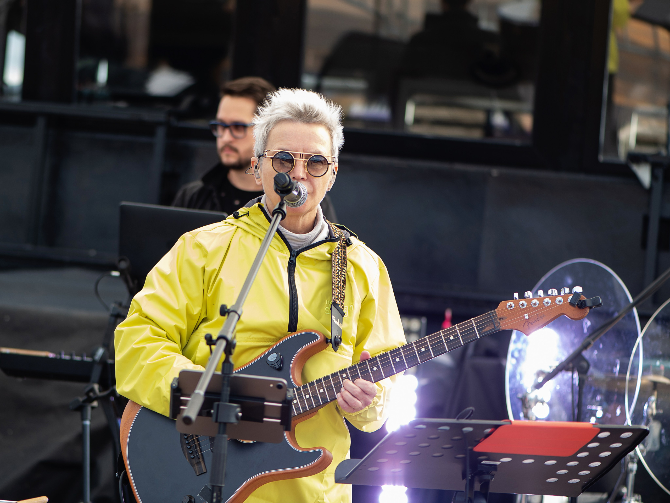 Светлана Сурганова и оркестр. Летник на корабле. Репетиция перед концертом. Москва, 21.08.2025. Фотограф в Москве, Оксана Ребристая