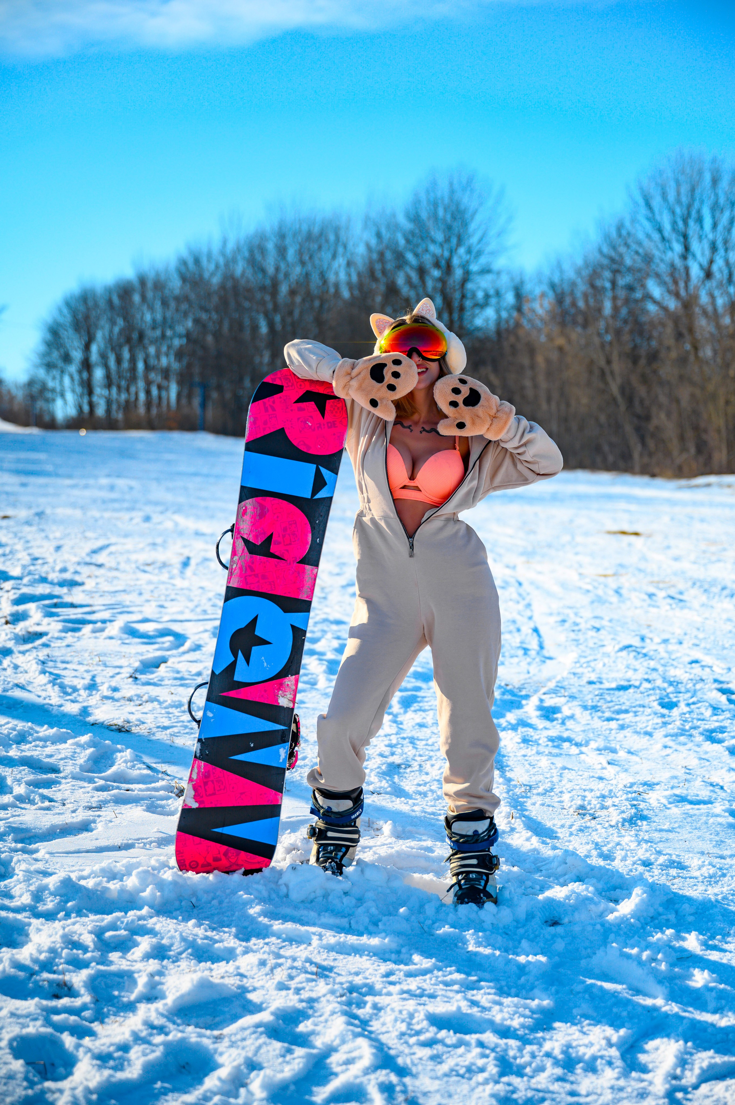 Катя сноуборд. Bazarkom-photo.ru Фотограф Виктор Оськин в Старом Осколе