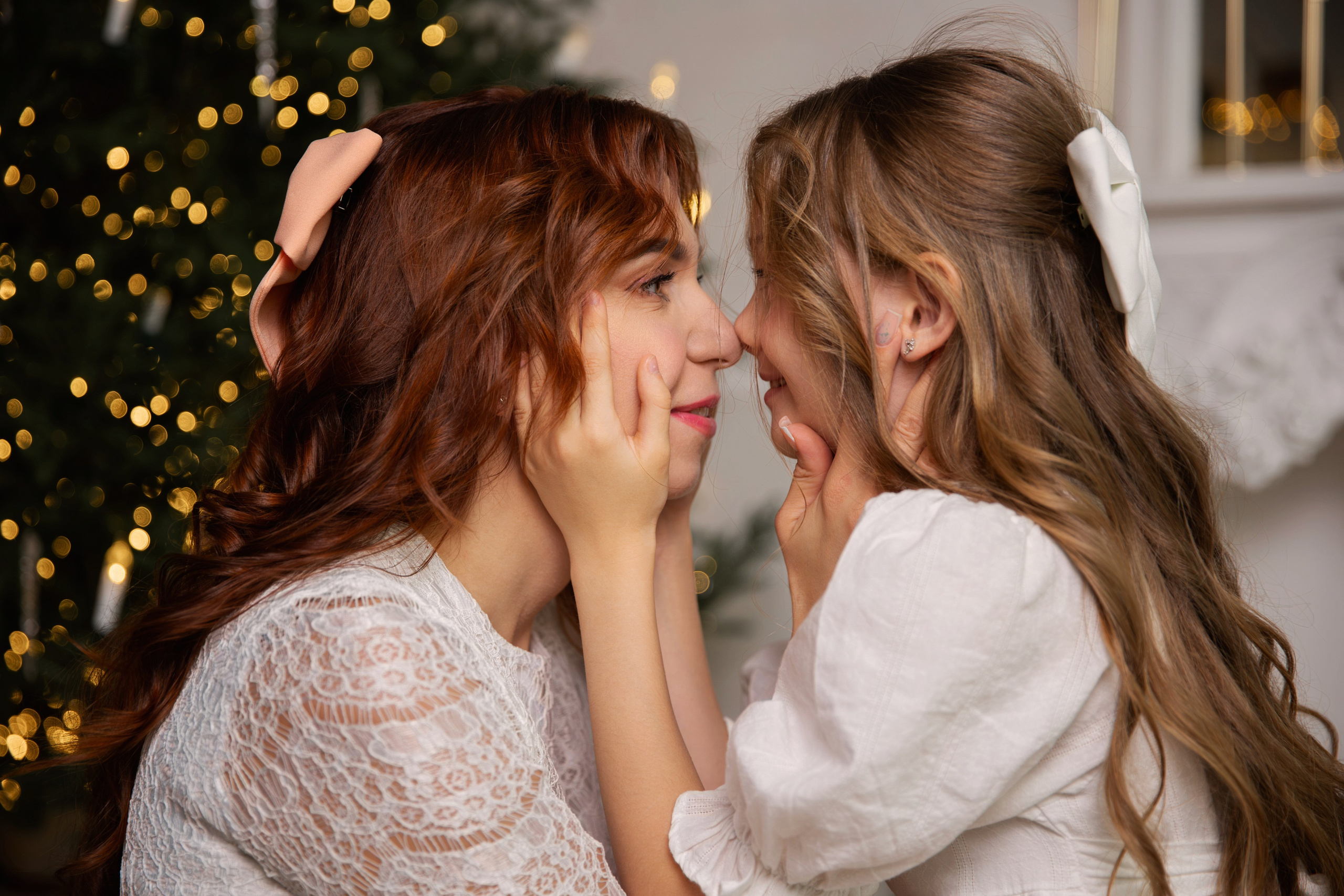 Новогодняя Фотосессия в студии В Москве. Семейный и женский фотограф в Москве Надежда Воробьева