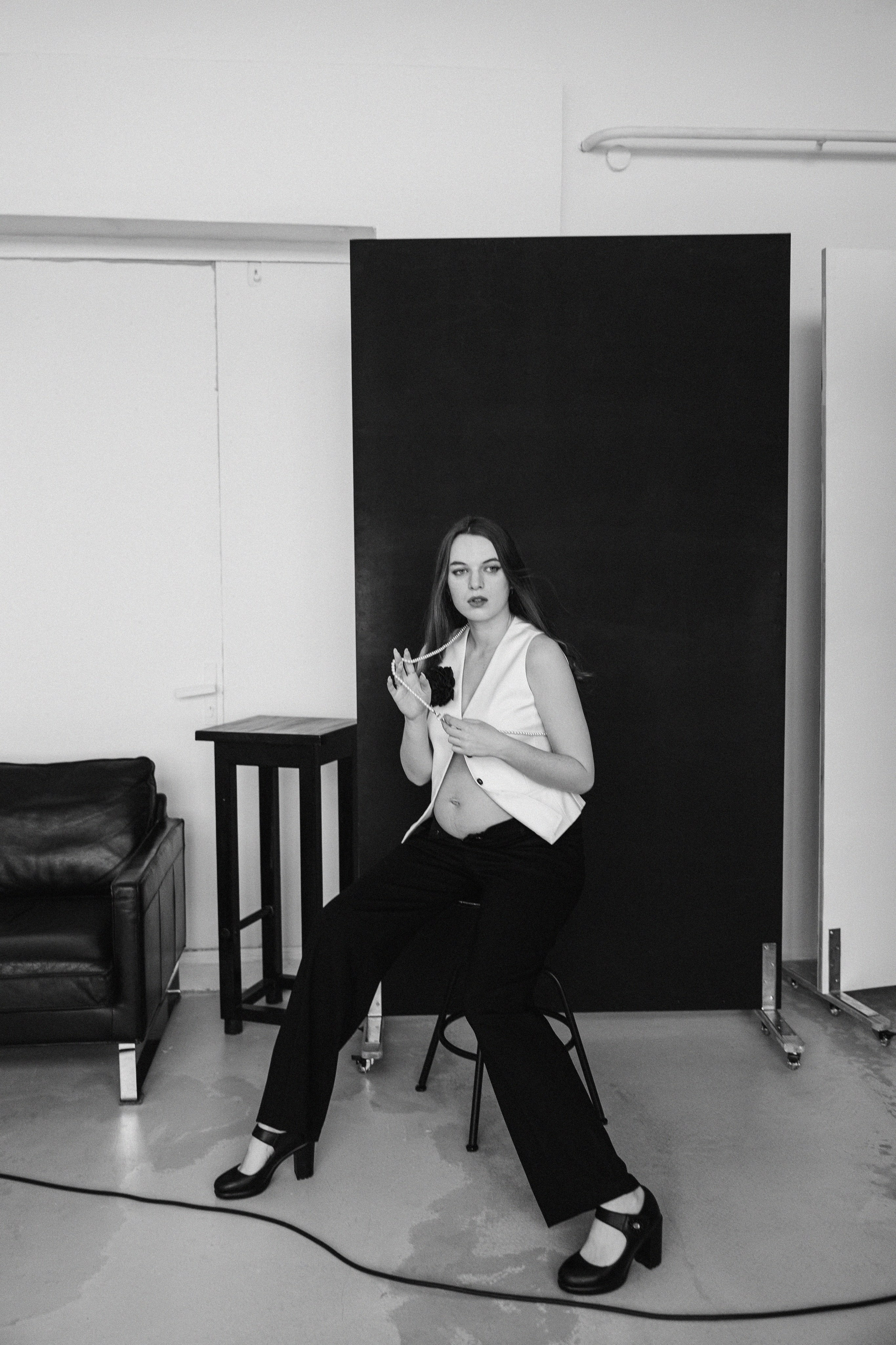 Портретная фотосессия Валерии (в ожидании). Свадебный фотограф Москва