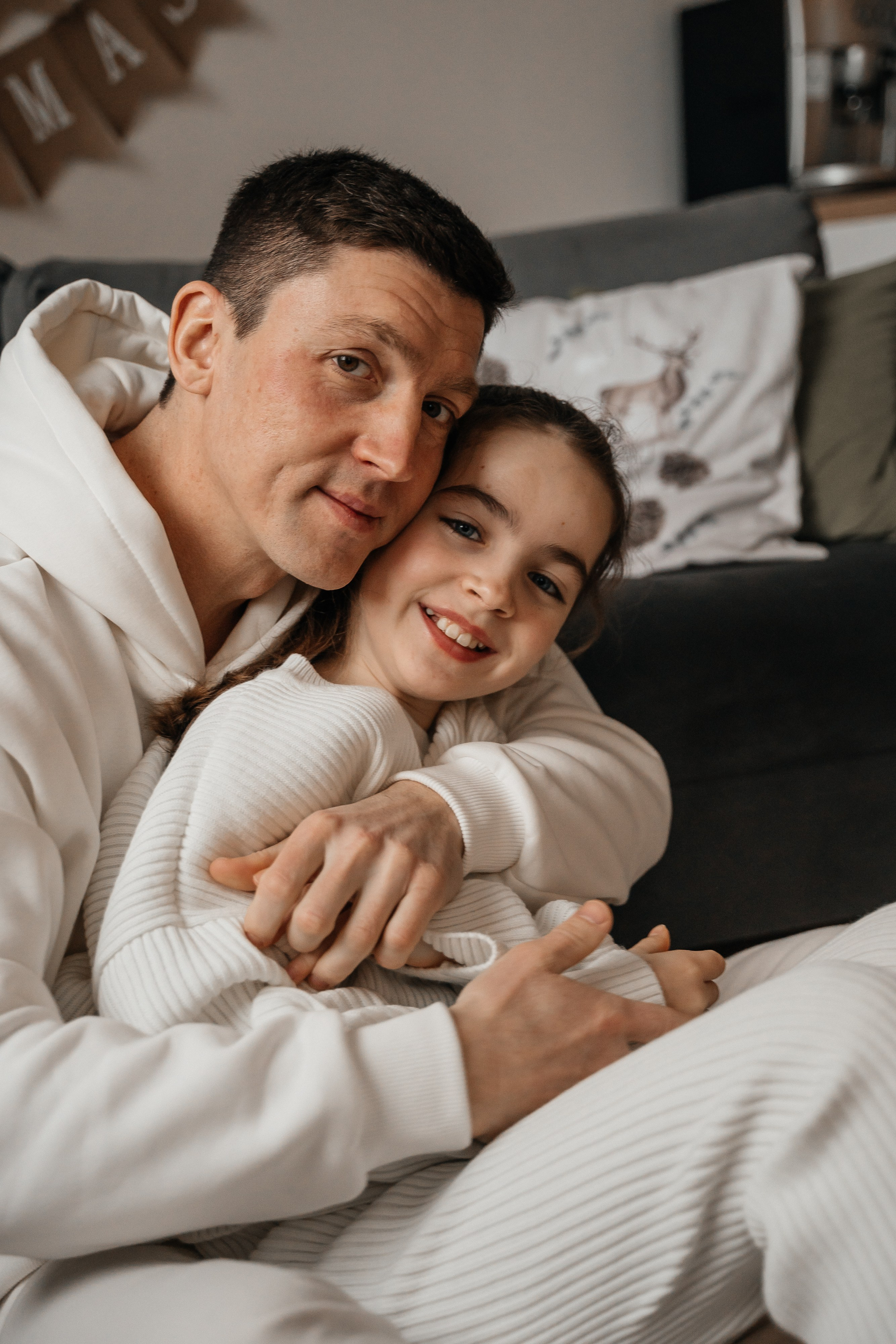 Максим, Катя, Лена и Ева. Волик Мария