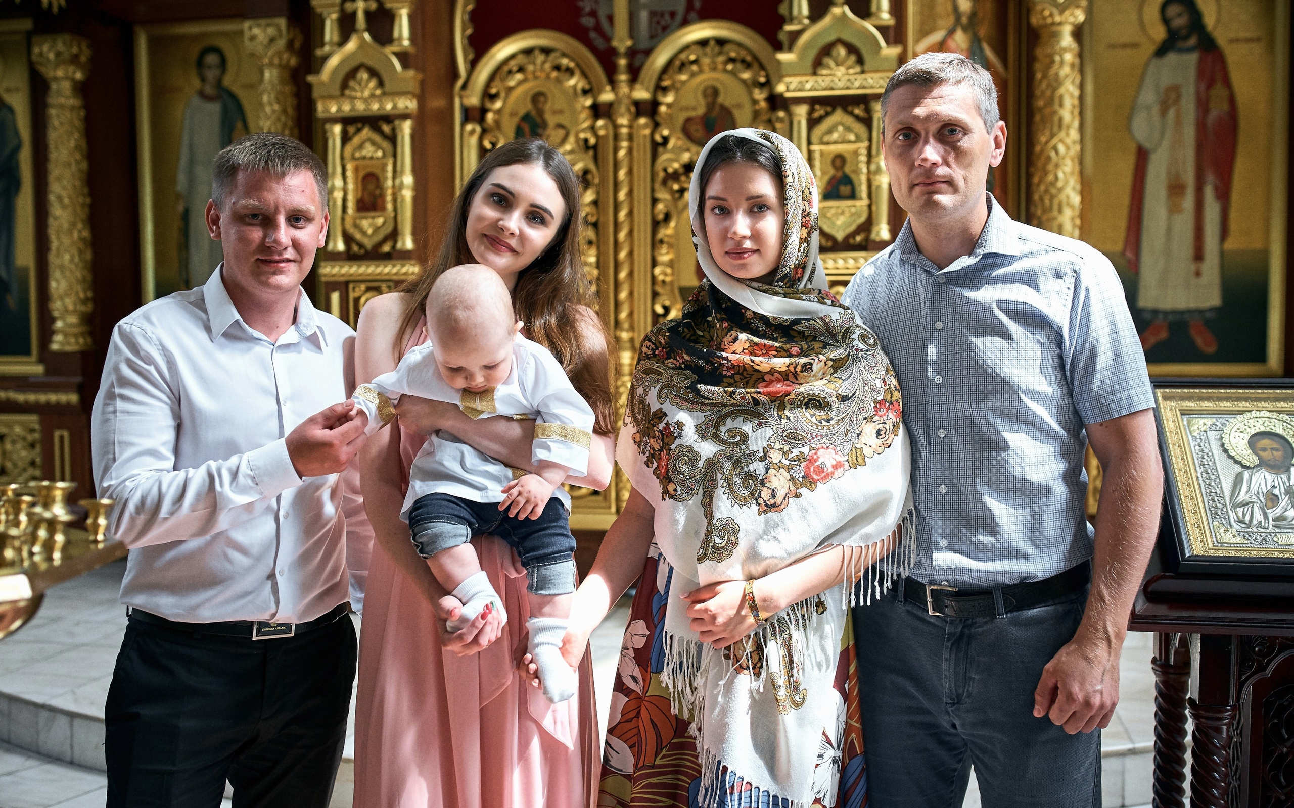 Крестины. Фотограф Олег Сотник