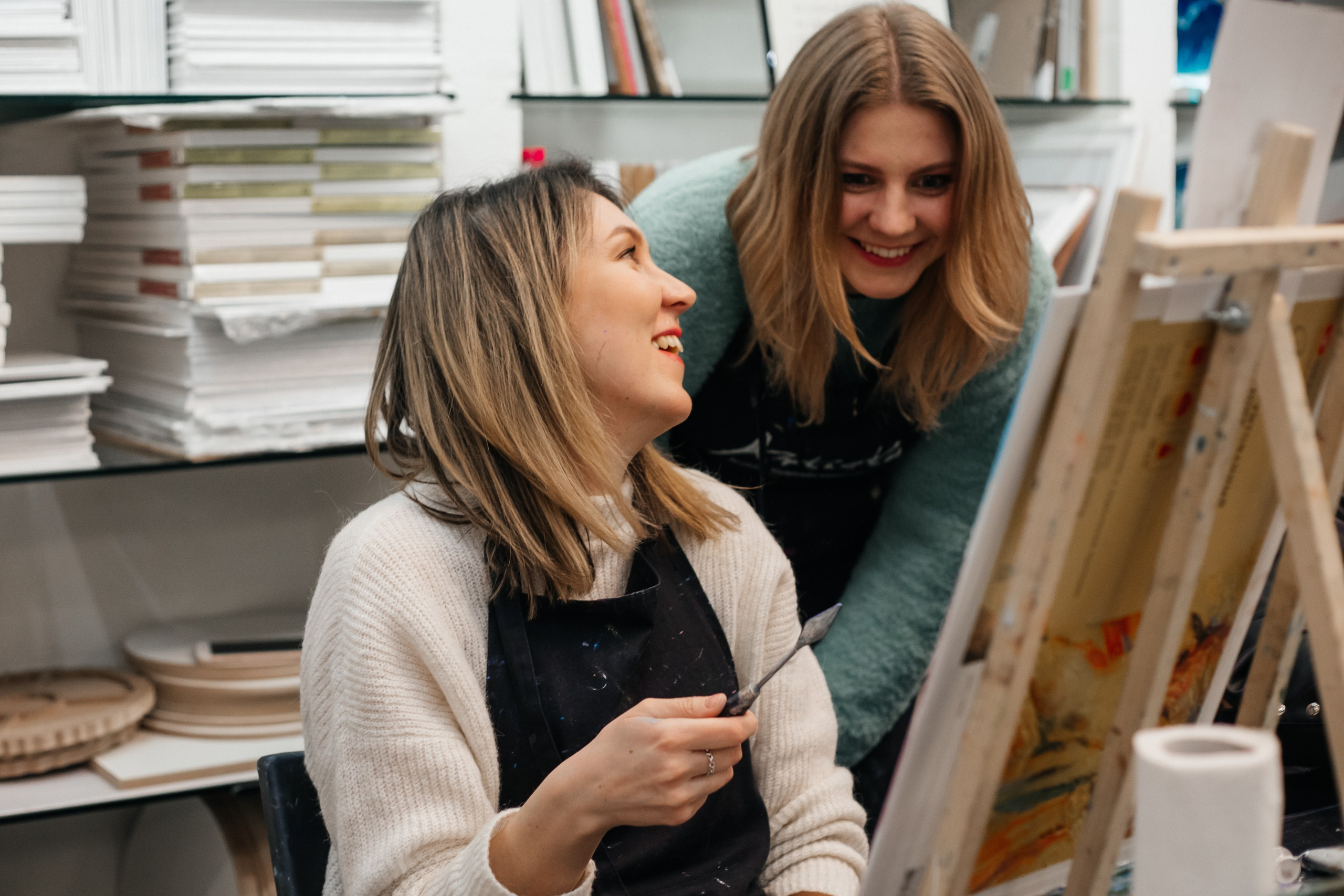 Artista. Мастер-класс по живописи. Семейный фотограф в Санкт-Петербурге Ева Маркова