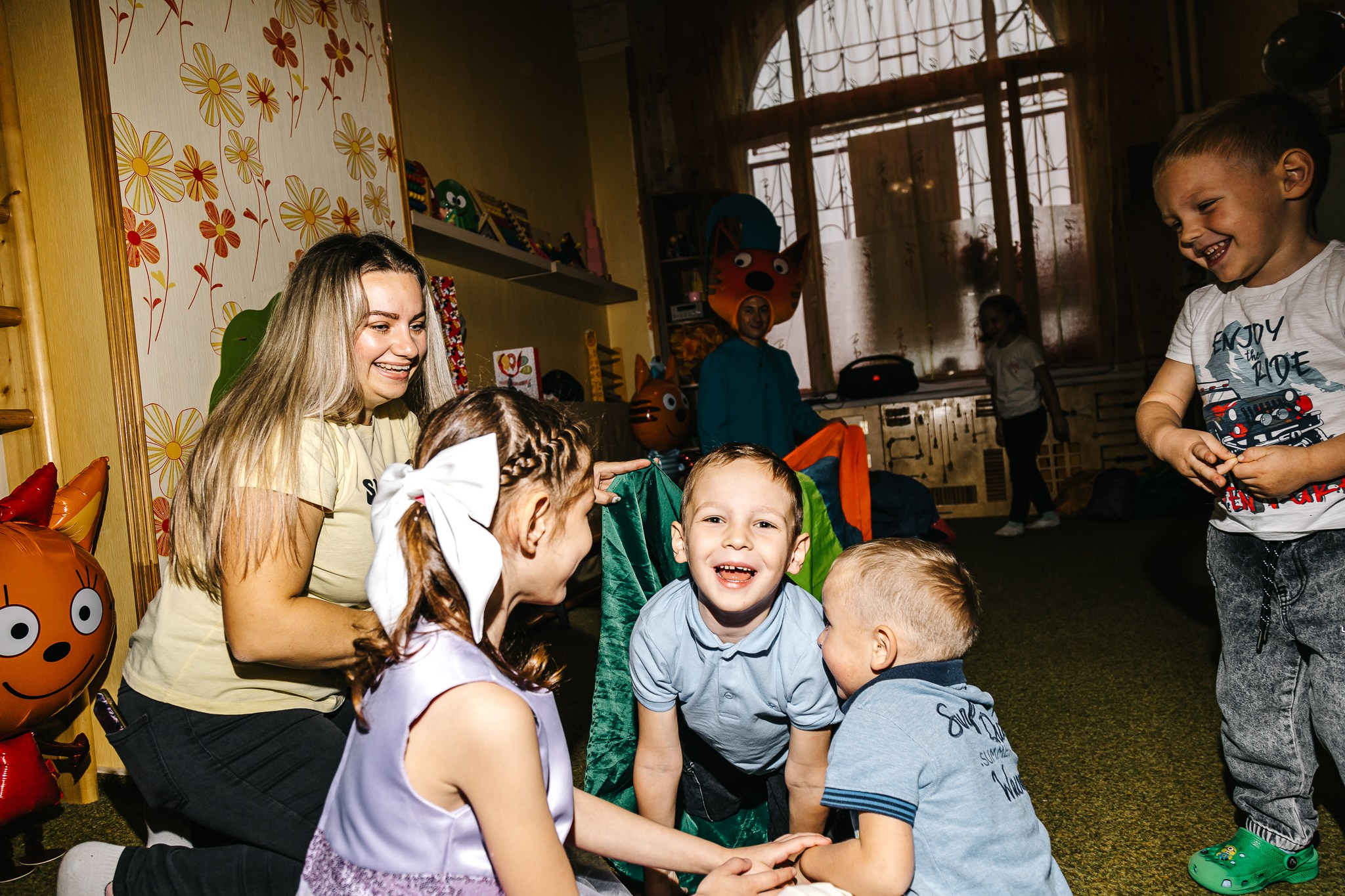 Маленький весельчак. Репортажный и семейный фотограф в Москве