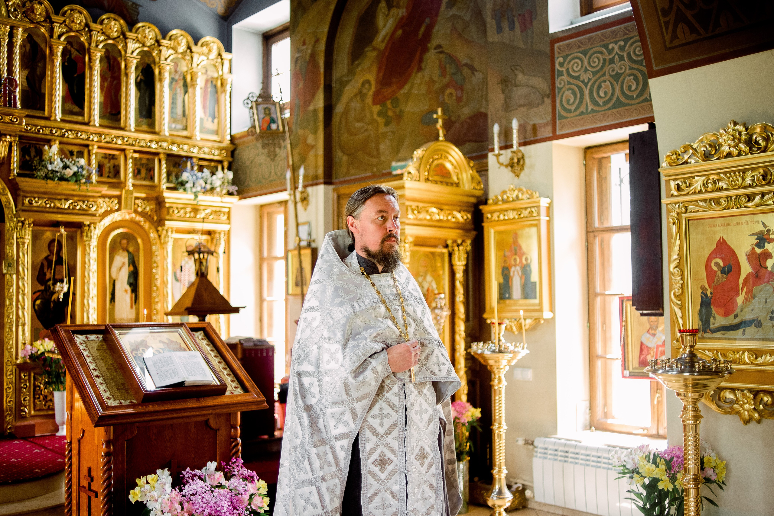 Крещение Ники. Фотограф Юлия Попова