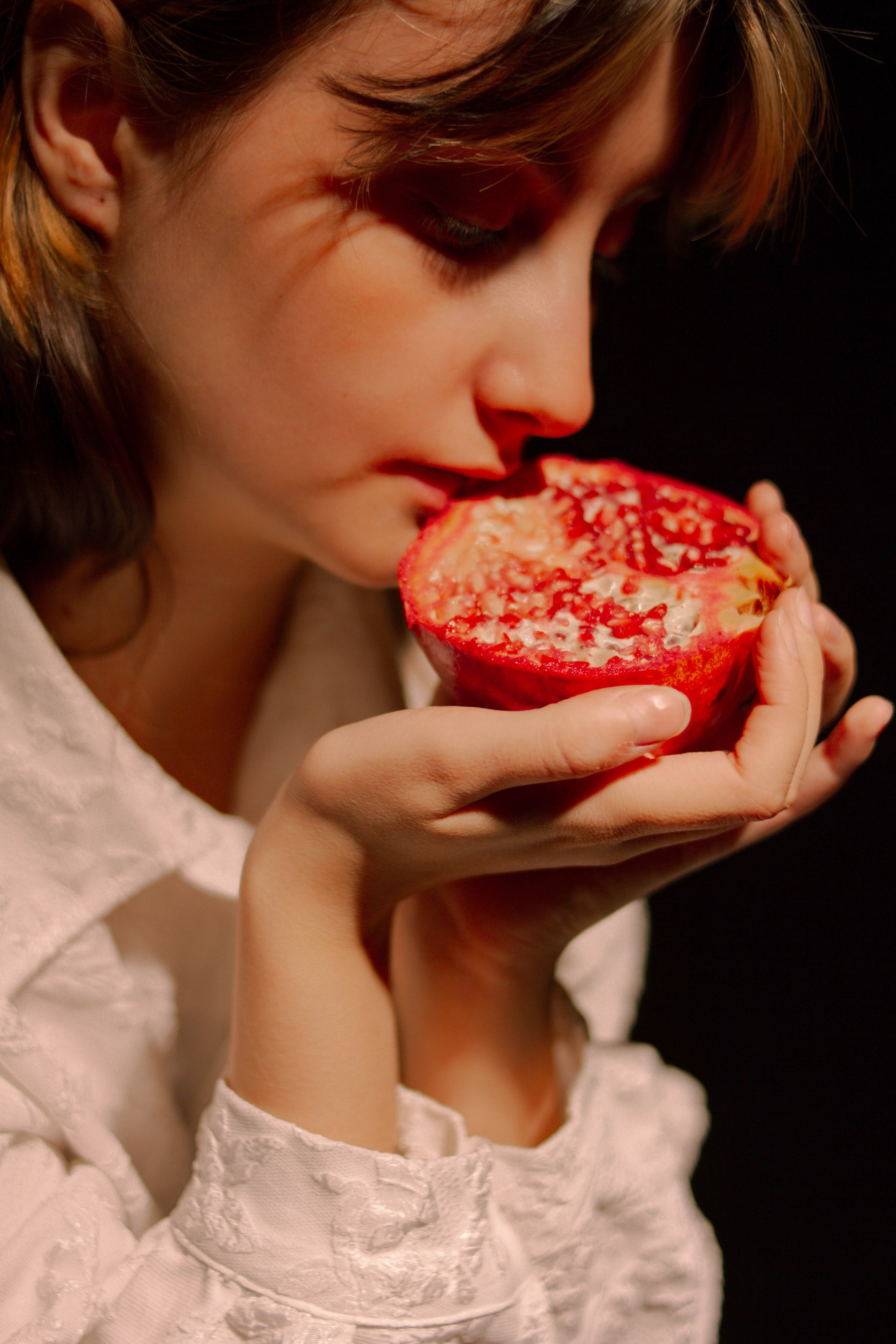 Гранат и жемчуг. Создадим шедевр? Виталина и её фотоискусство