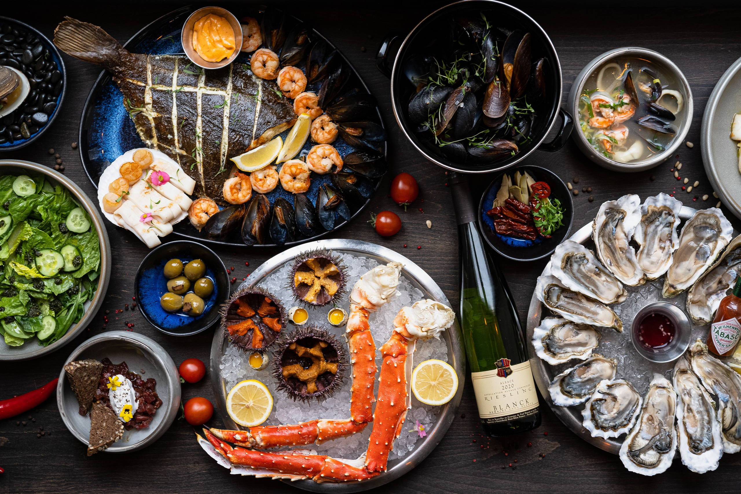 La Perla Seafood Bar. Главная