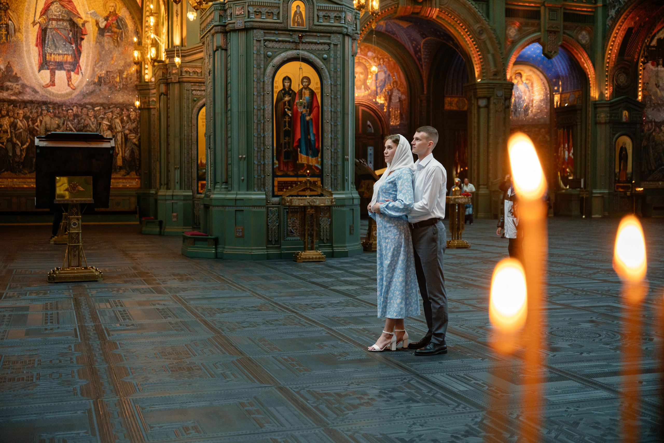 Венчание Анны и Вадима. Семейный фотограф Одинцово Москва Наталия Черенкова