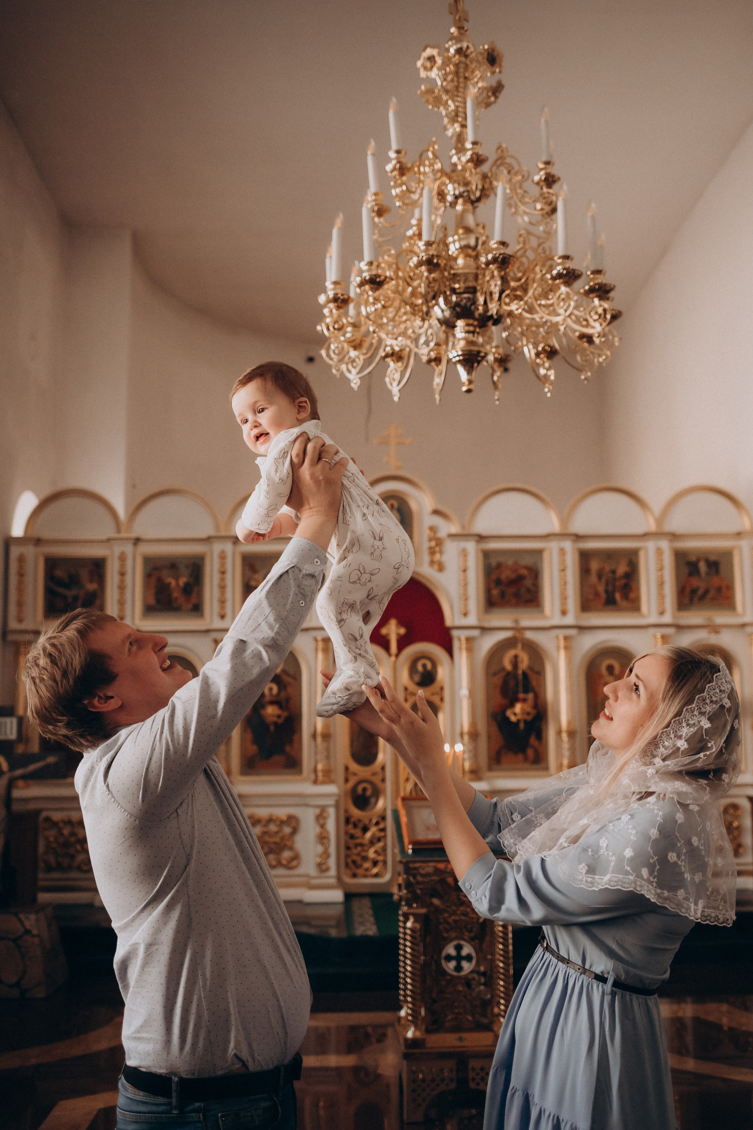 Крещение Мирона. Семейный и детский фотограф в Нижнем Новгороде Буслаева Мария