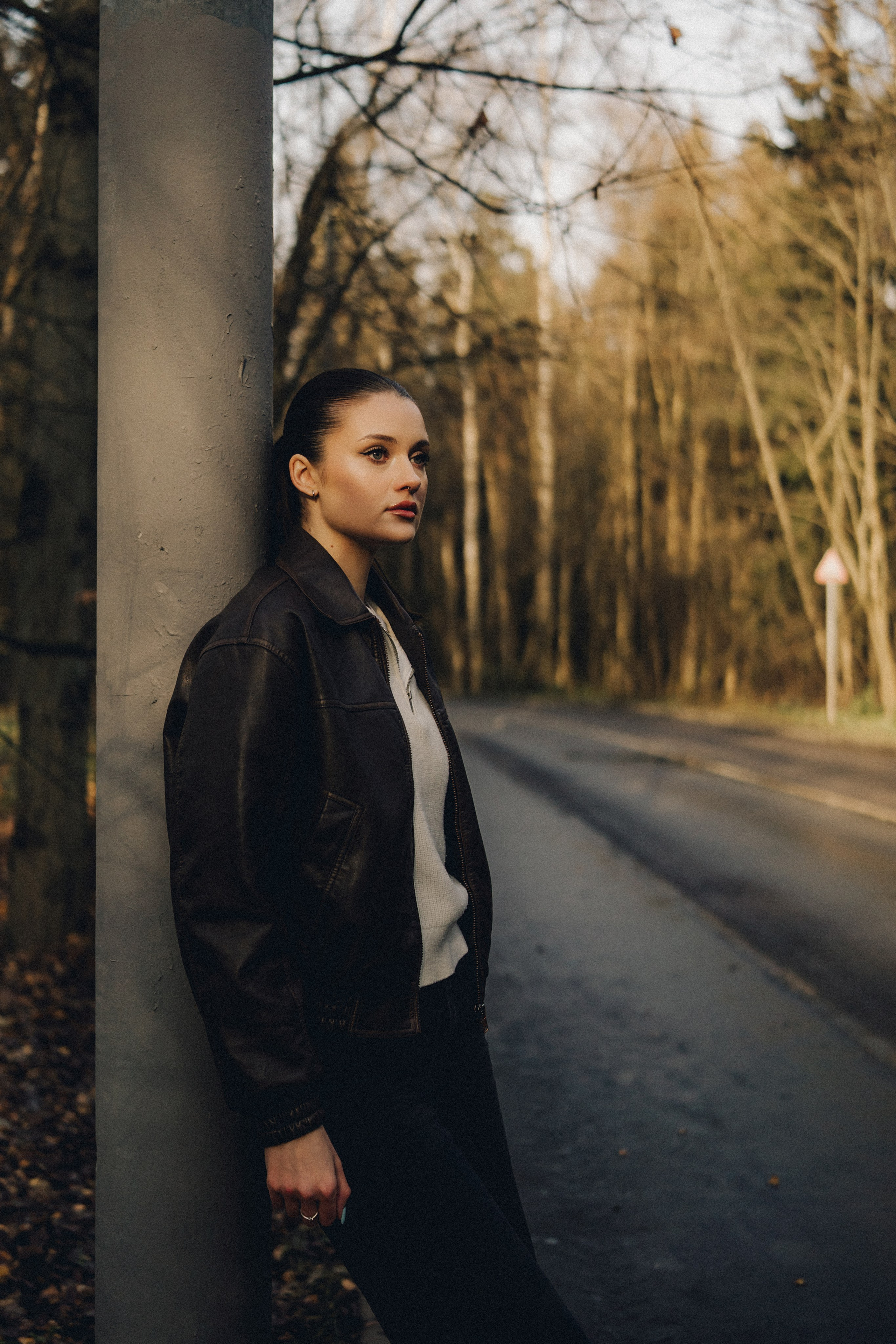 Анастасия | осенняя фотосессия в лесу. Портретный фотограф Москва