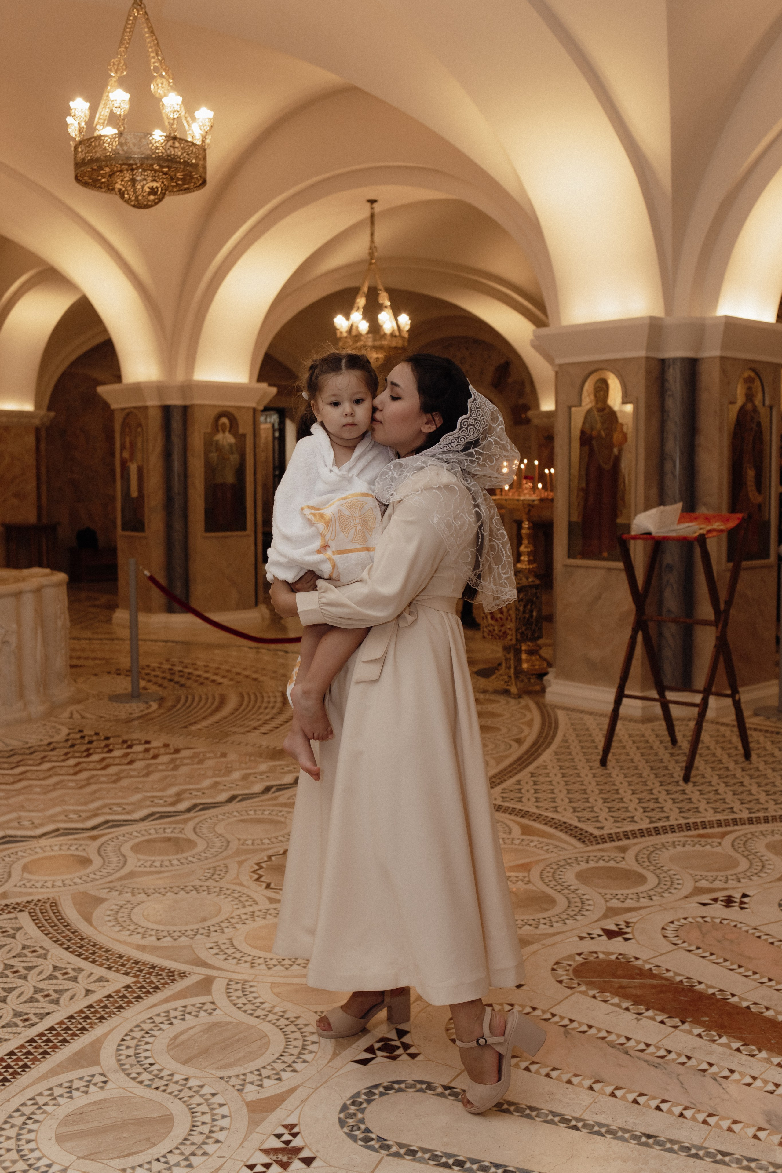 Крещение Киры. Семейный и свадебный фотограф в Челябинске Мария Леонтьева