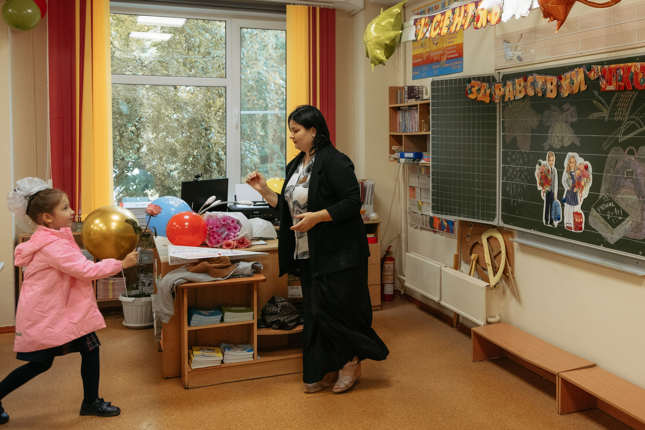 Репортаж 1 сентября. Фотограф на первый годик, семейный и детский фотограф в Новосибирске