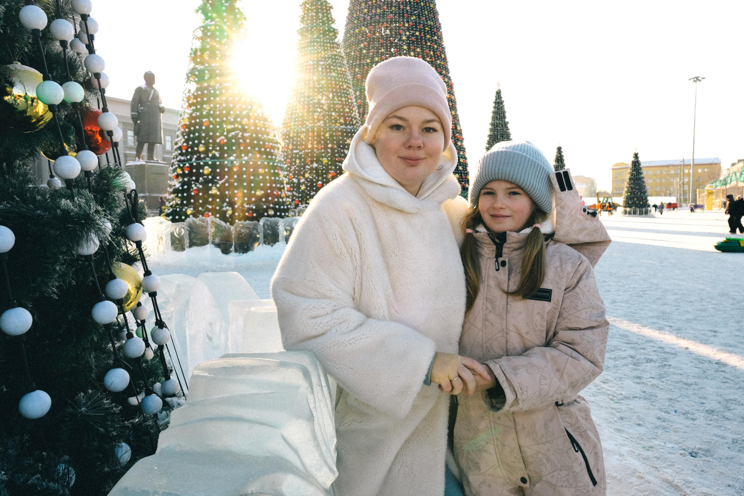Семья Машеньки Новогодняя