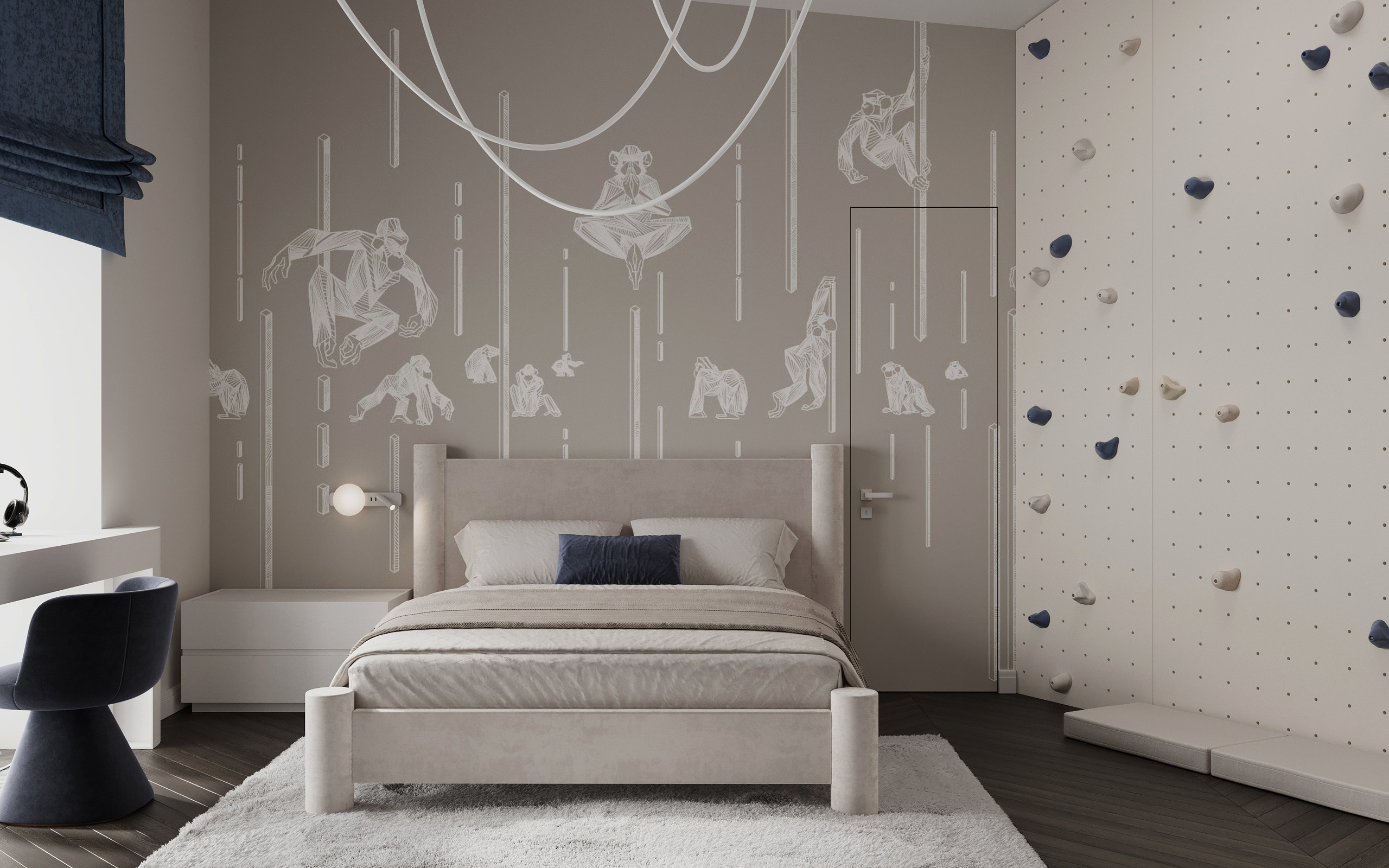 River Park | Children rooms. Екатерина Коренева | 3d визуализация