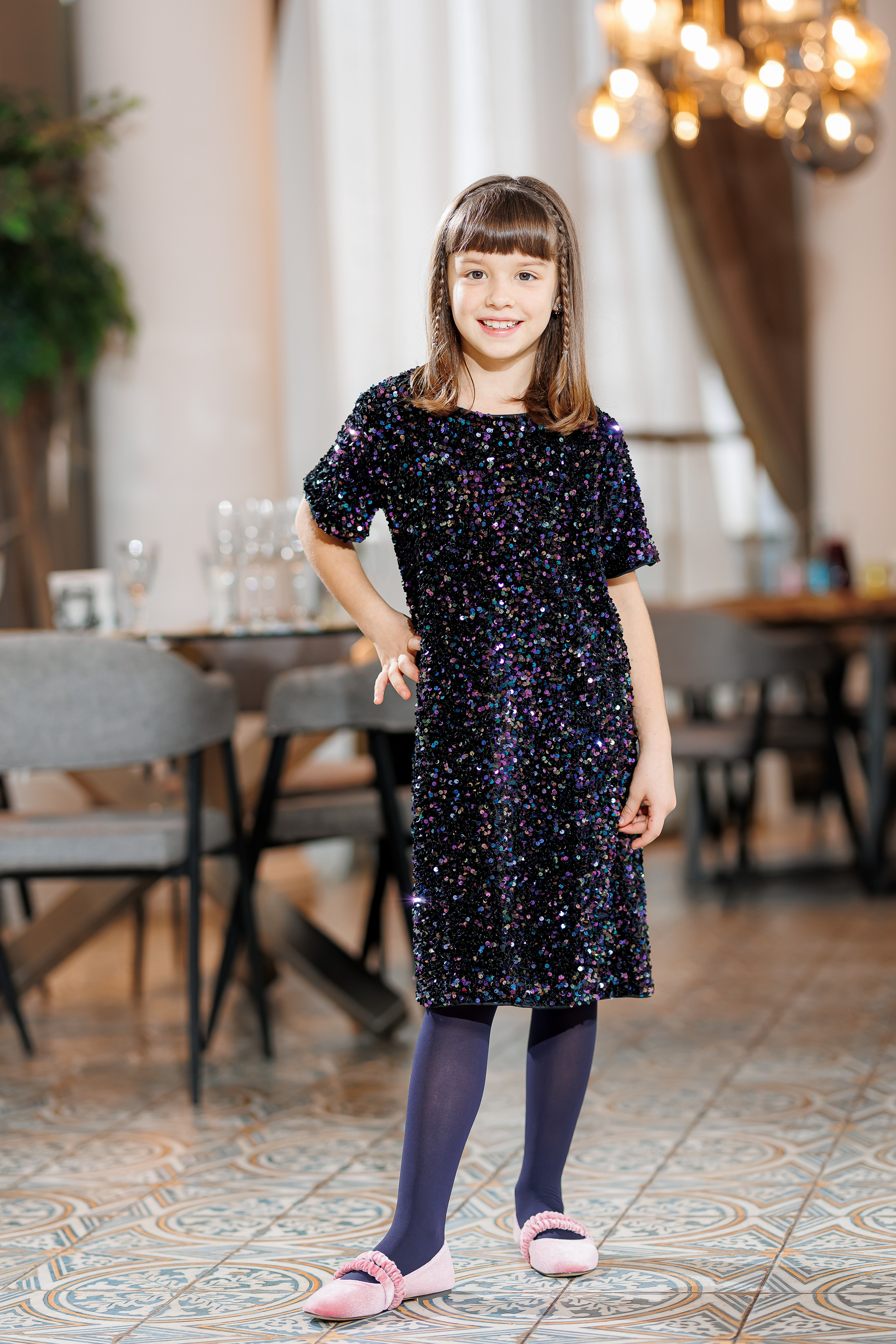 День рождения Насти «Венсдэй во Вкусотеррии». Семейный и детский фотограф Комина Елена, Власиха, Одинцово