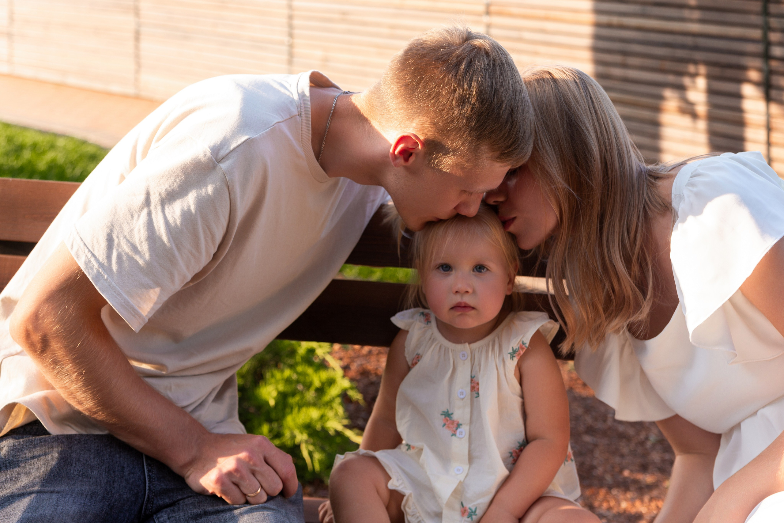 Александр, Марина и Лерочка. Фотограф Шагалов Михаил