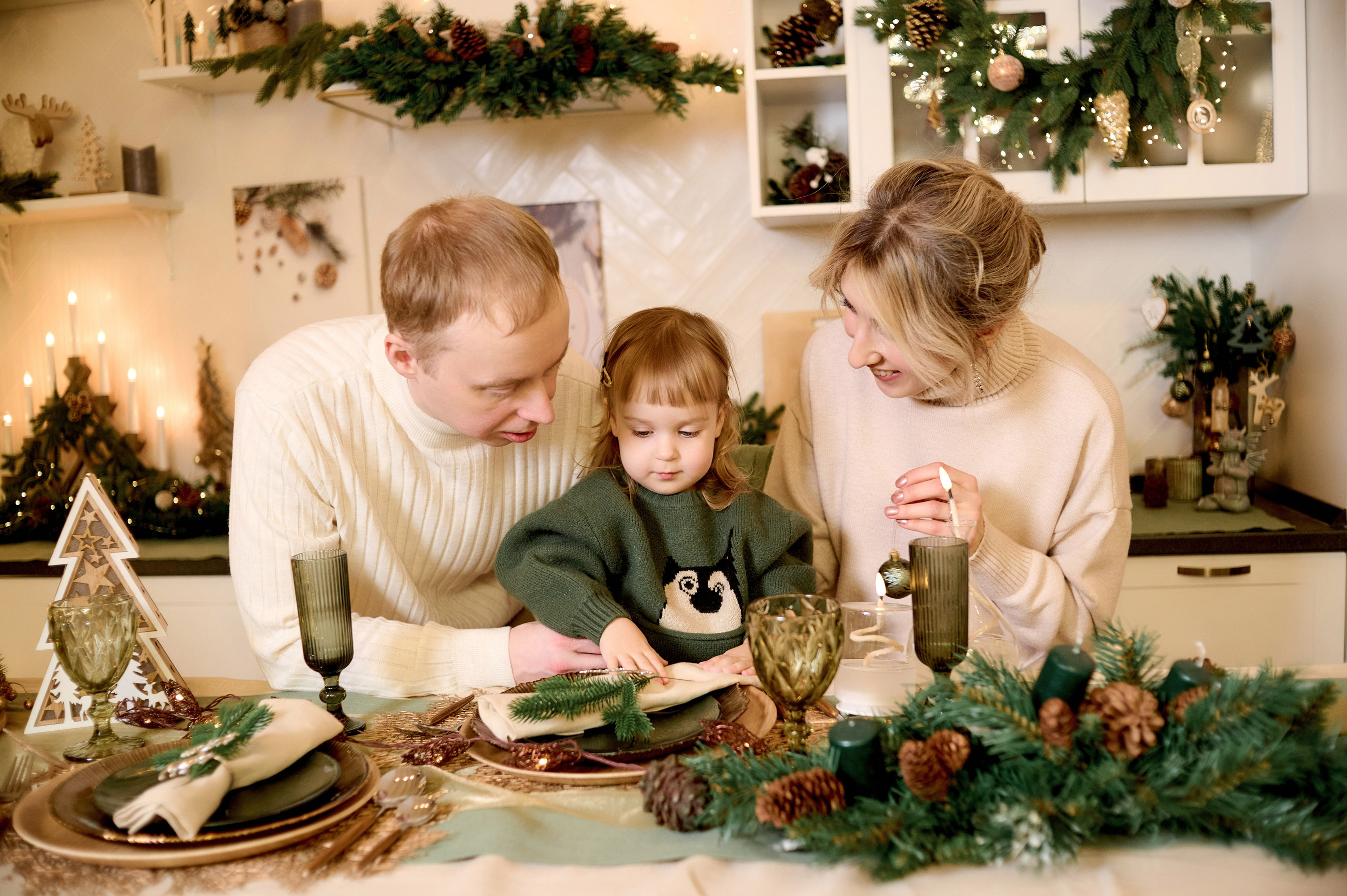 Новогодняя история. Семейный и детский фотограф в г. Ногинске Ангелина Хасанова