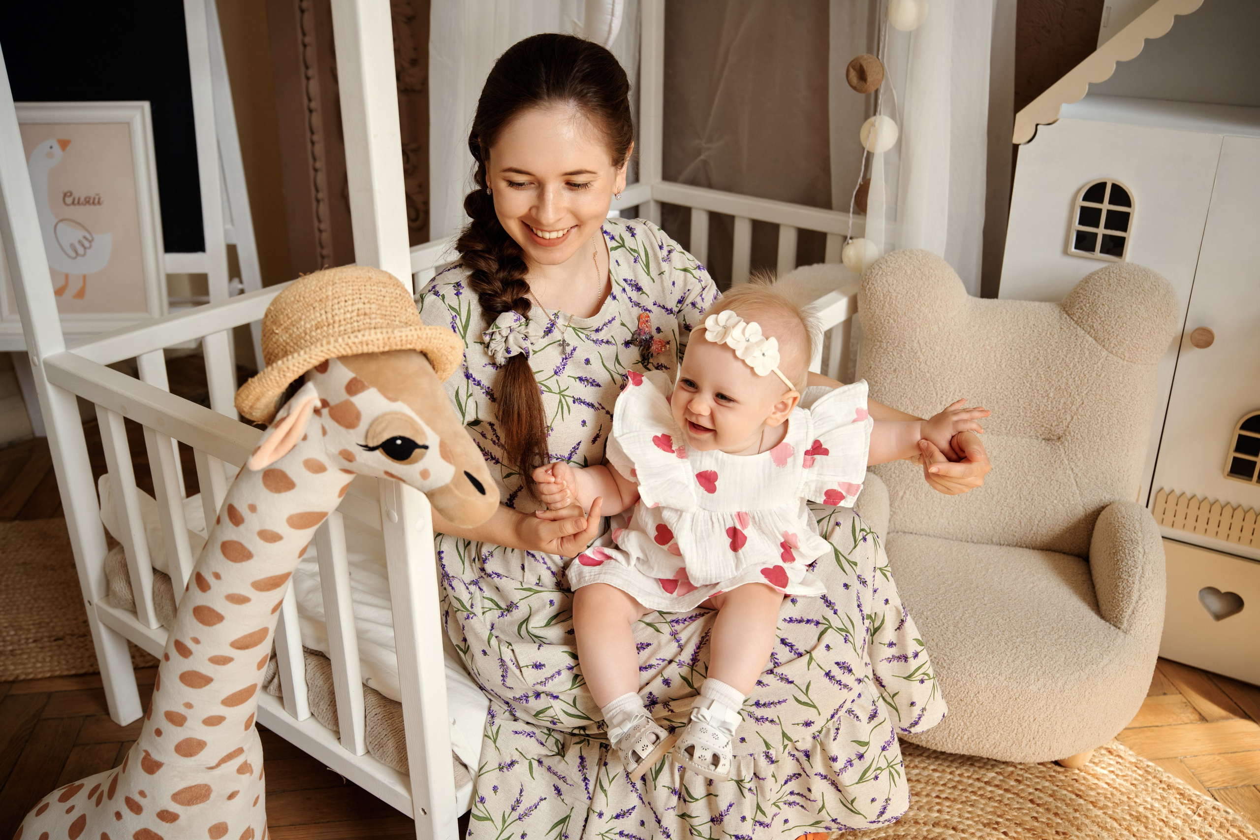 Машеньке 1 год. Фотограф в Воронеже Тазаева Светлана