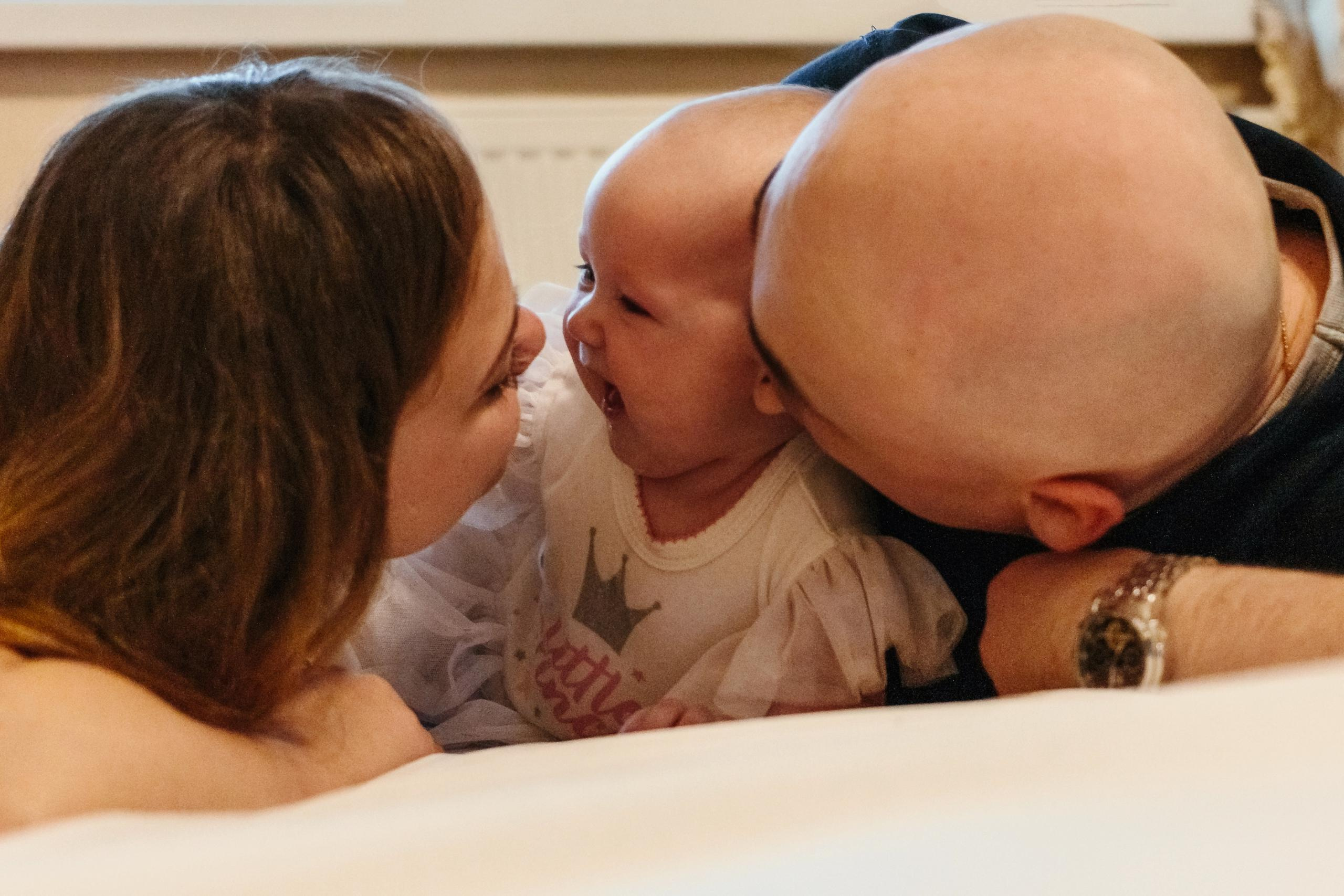 Семейная съёмка с грудничком. Семейный, Детский, Репортажный фотограф в Санкт-Петербурге Погодина Лю