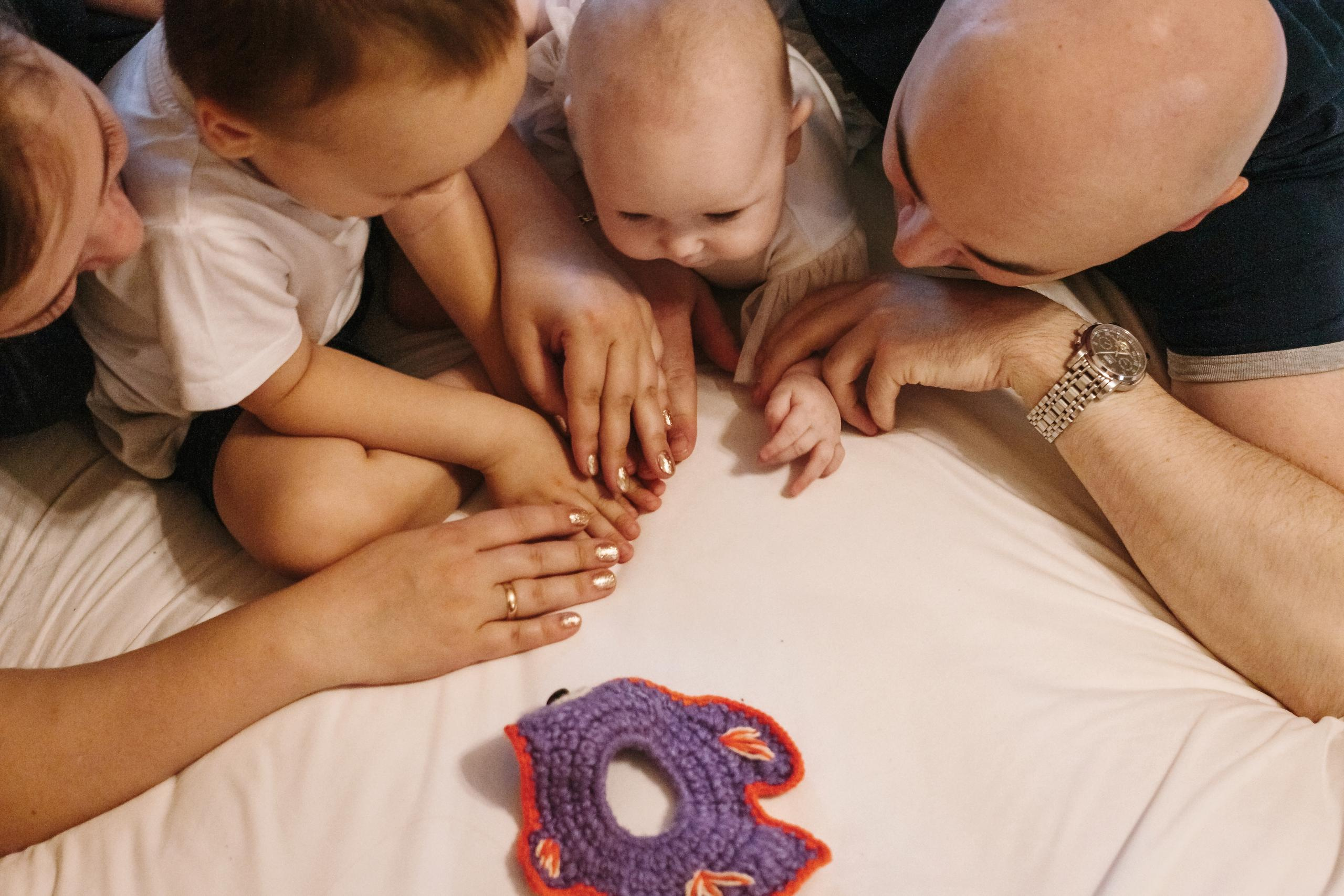 Семейная съёмка с грудничком. Семейный, Детский, Репортажный фотограф в Санкт-Петербурге Погодина Лю