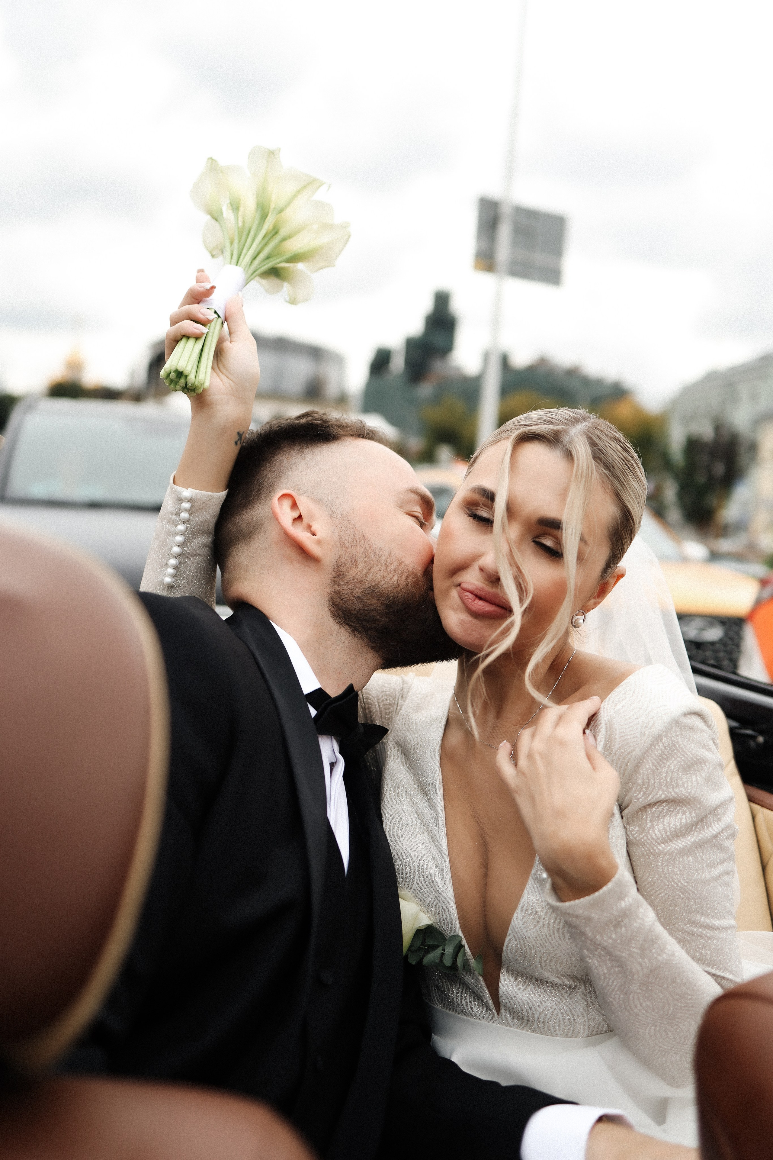 А. + Ю. Грибоедовский ЗАГС, прогулка на кабриолете. Семейный и lovestory фотограф в Москве Светлана Коняхина