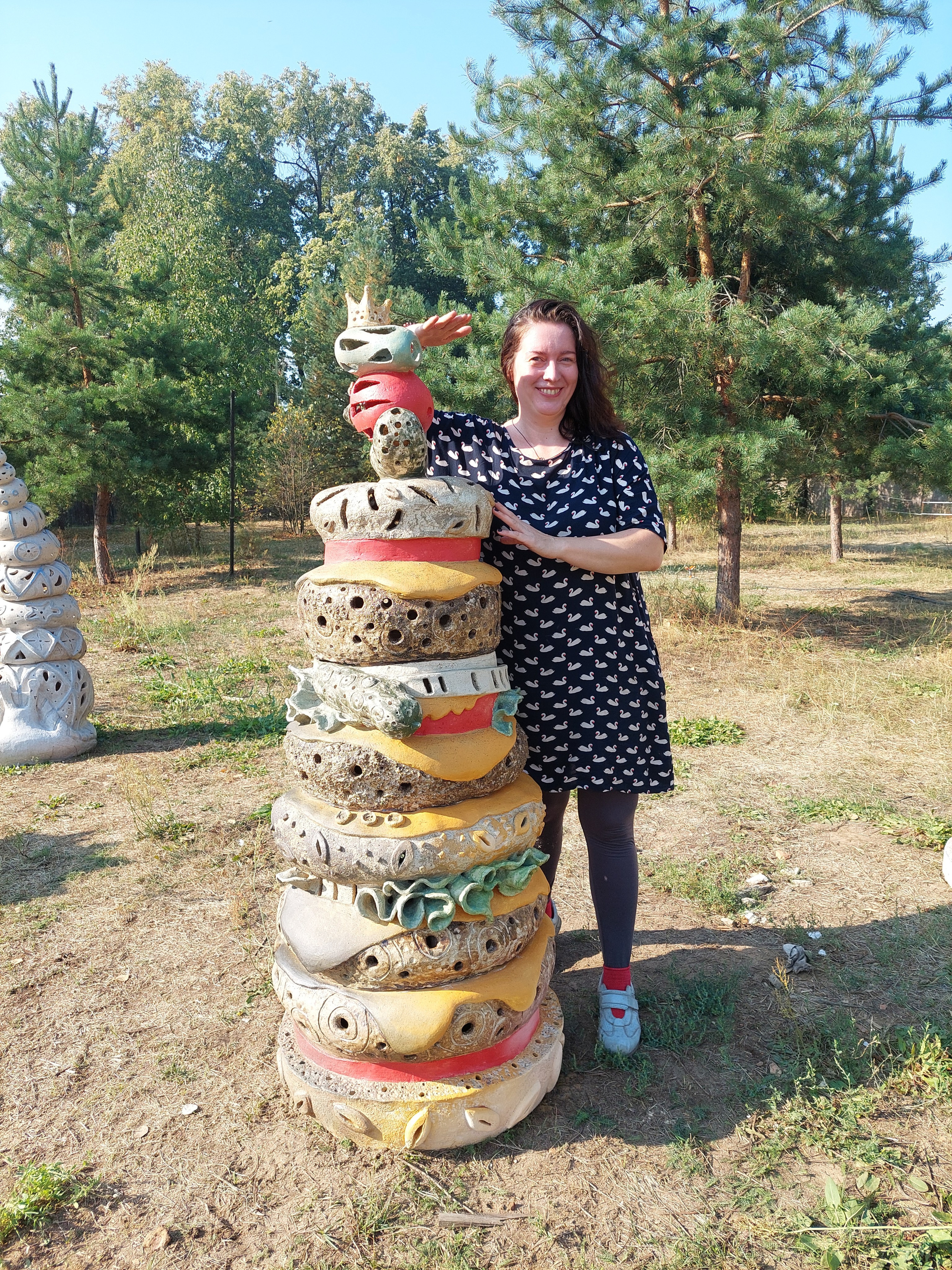 Гуслица 2022. Курс Татьяны Пунанс «Make Your Fire». Керамика с историей. Елена Рогалёва