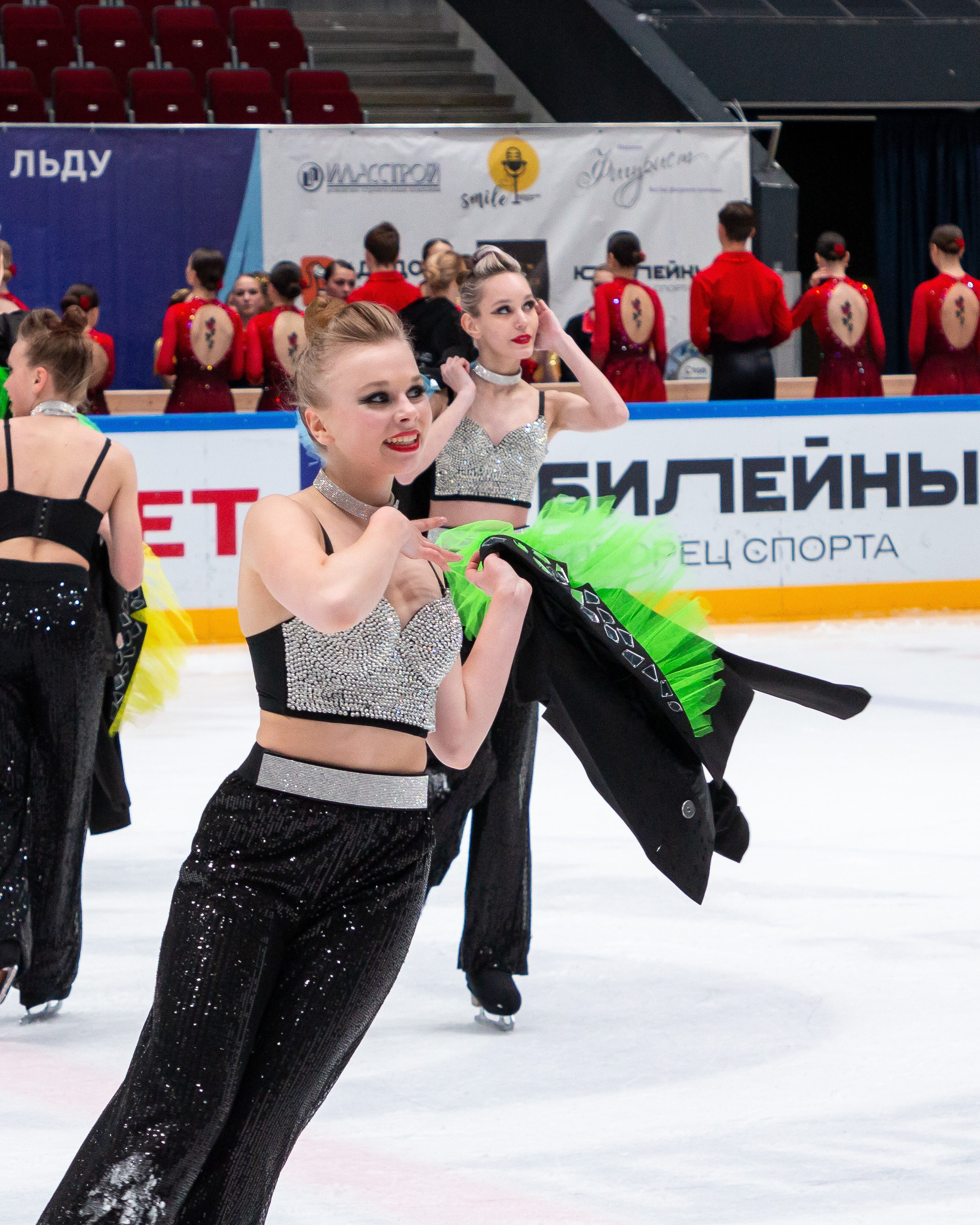 VII Ежегодный фестиваль массовых танцев на льду и фигурного катания «Петровский лёд» Санкт-Петербург 2024. Репортажный фотограф в Москве