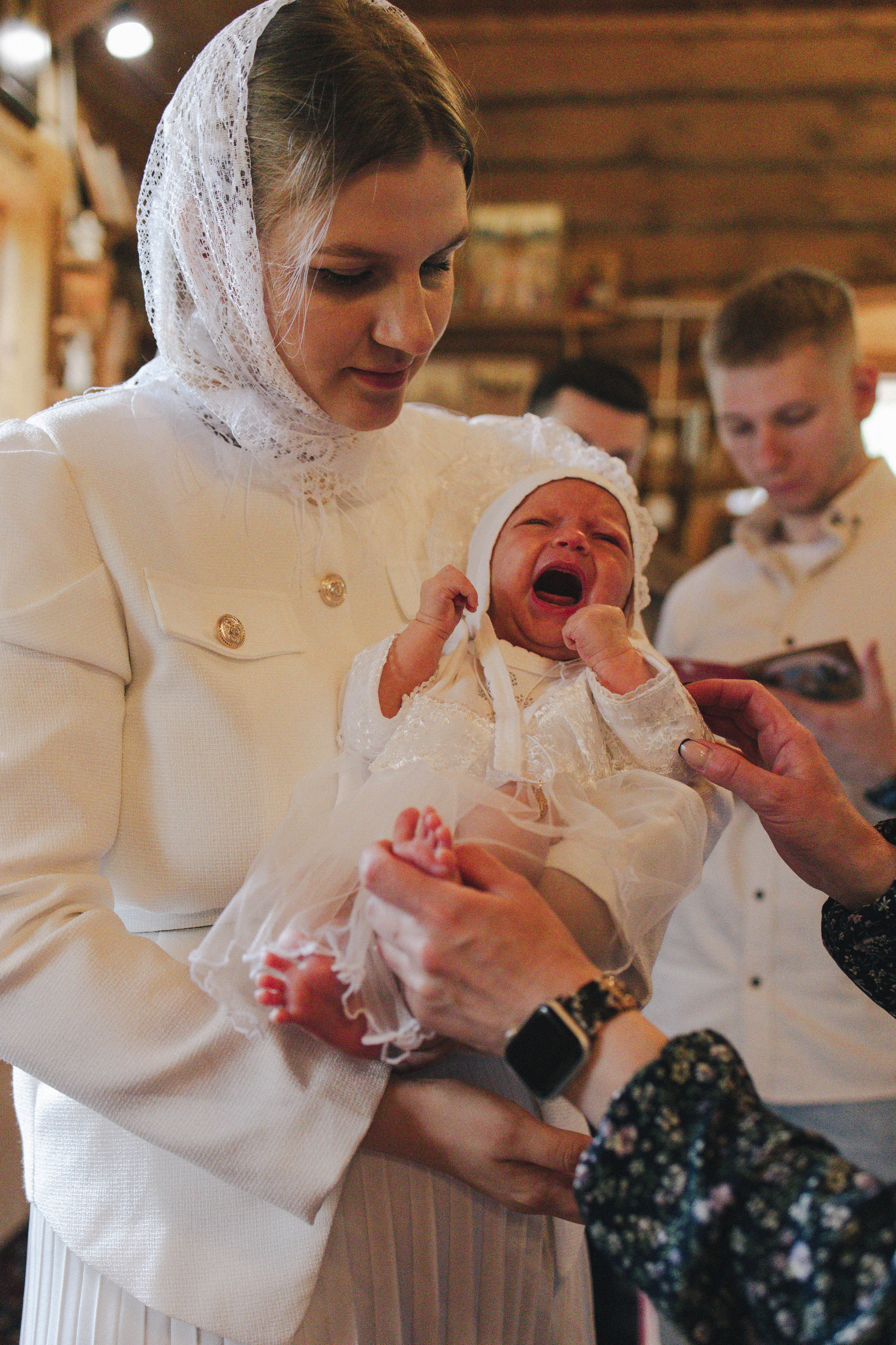 Крещение Анечки. Семейный и детский фотограф в Москве Маргарита Сереброва