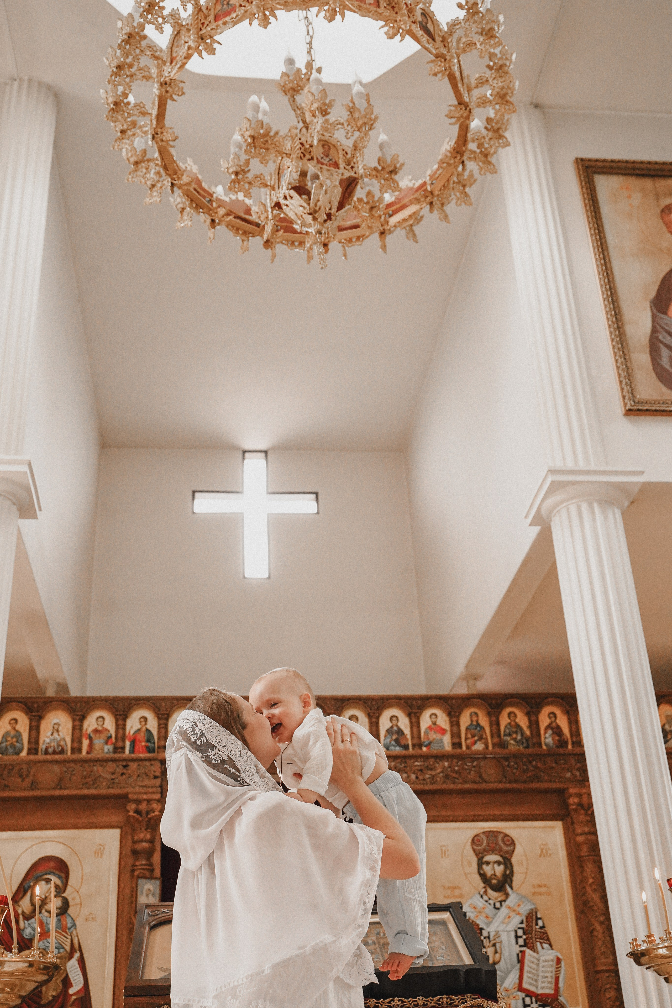 Крещение Лёвы. Семейный и женский фотограф в Краснодаре Анастасия Приймак