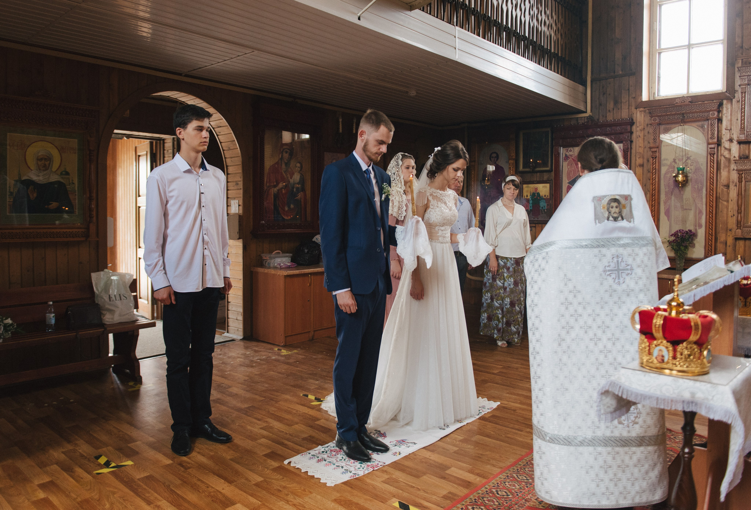 Венчание Никиты и Тони — Храм Иоанна Кронштадского. Свадебный и семейный фотограф Волгоград Москва