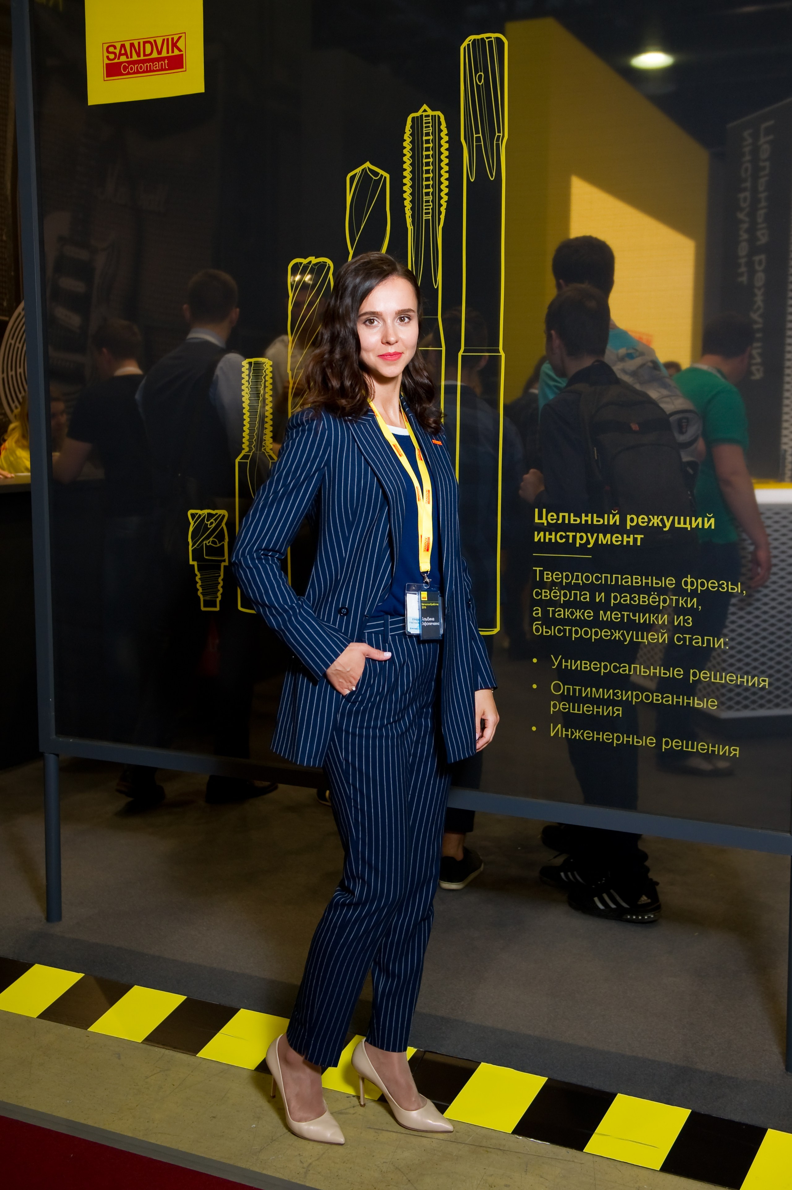 Работа Sandvik на выставке «Металлообработка». Репортажный фотограф и видеограф Слава Думчев. Тимбилдинги, отчетники, корпоративы