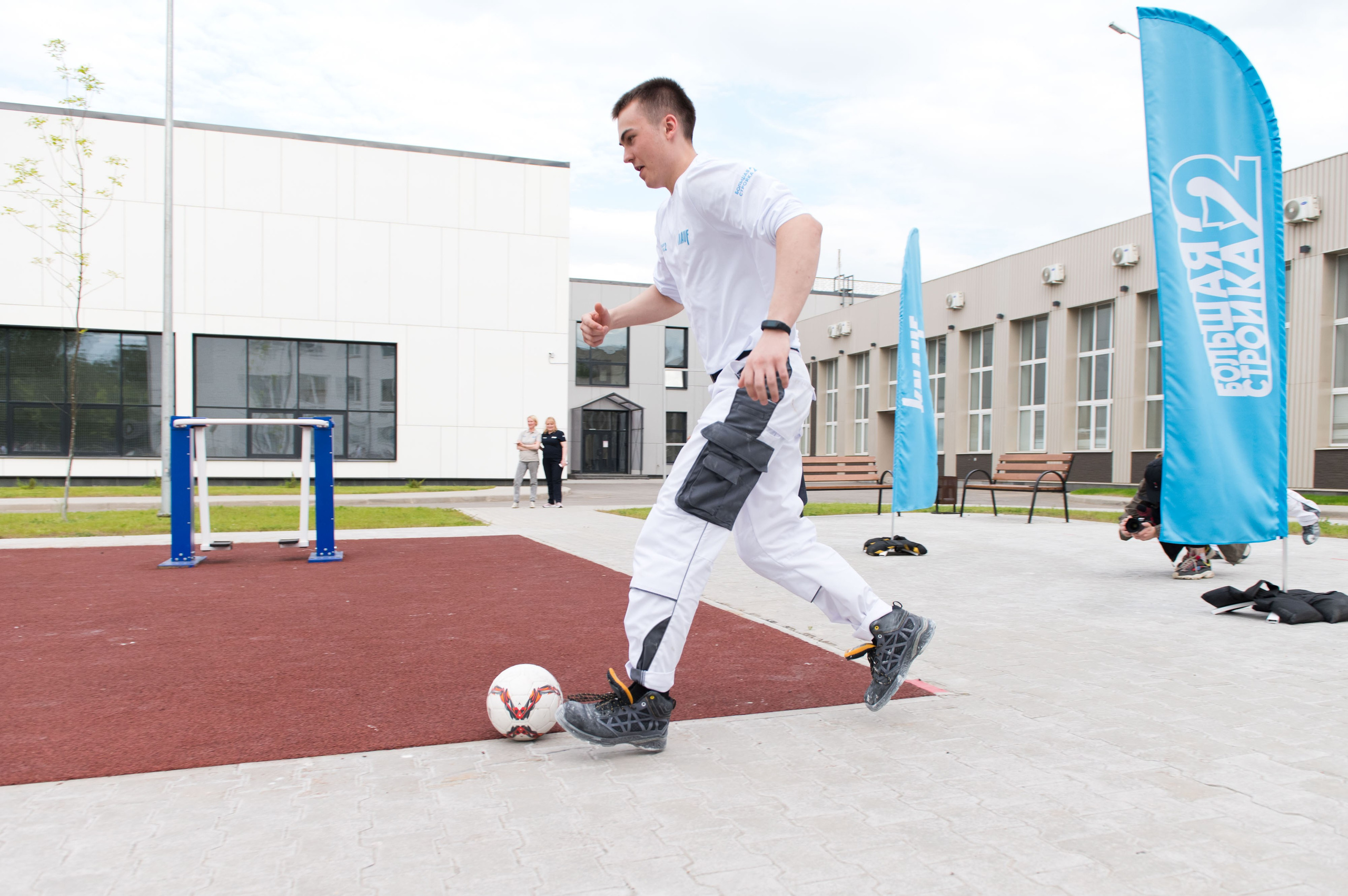 Репортаж со съемки передачи «Большая стройка 2». Репортажный фотограф и видеограф Слава Думчев. Тимбилдинги, отчетники, корпоративы