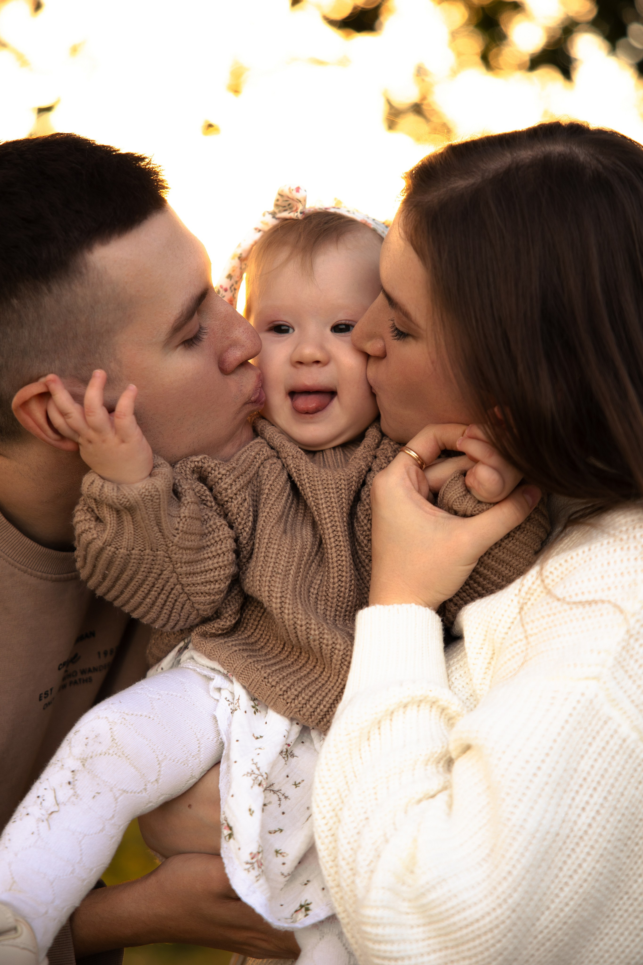 Семейная съемка на природе. Фотограф Ломакина Анастасия