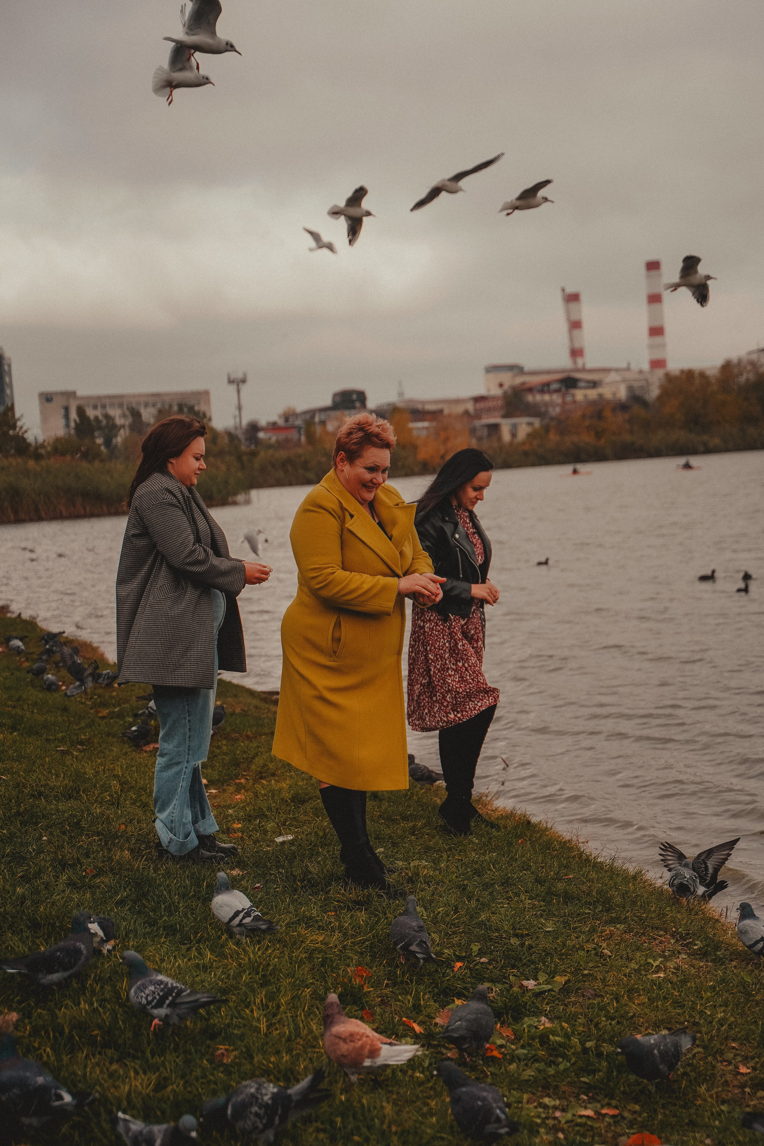 Фотосессия большой семьи в парке. Семейный и женский фотограф в Краснодаре Анастасия Приймак