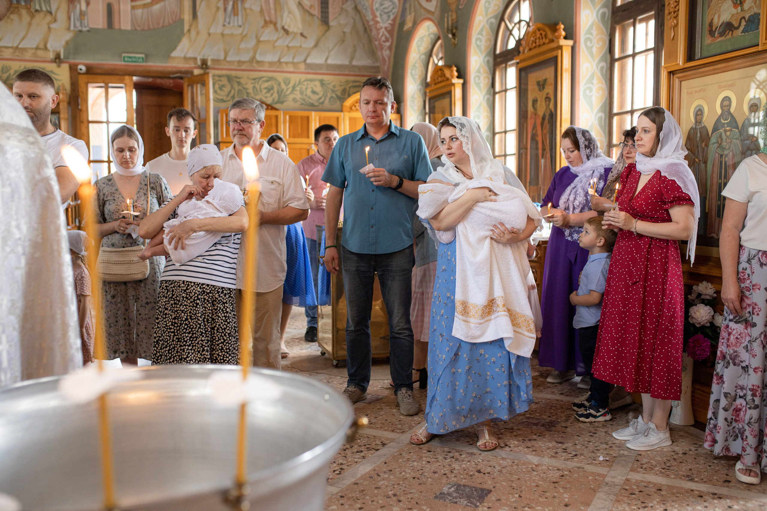 Таинство Крещения Вити. Фотограф в Железнодорожном и Балашихе