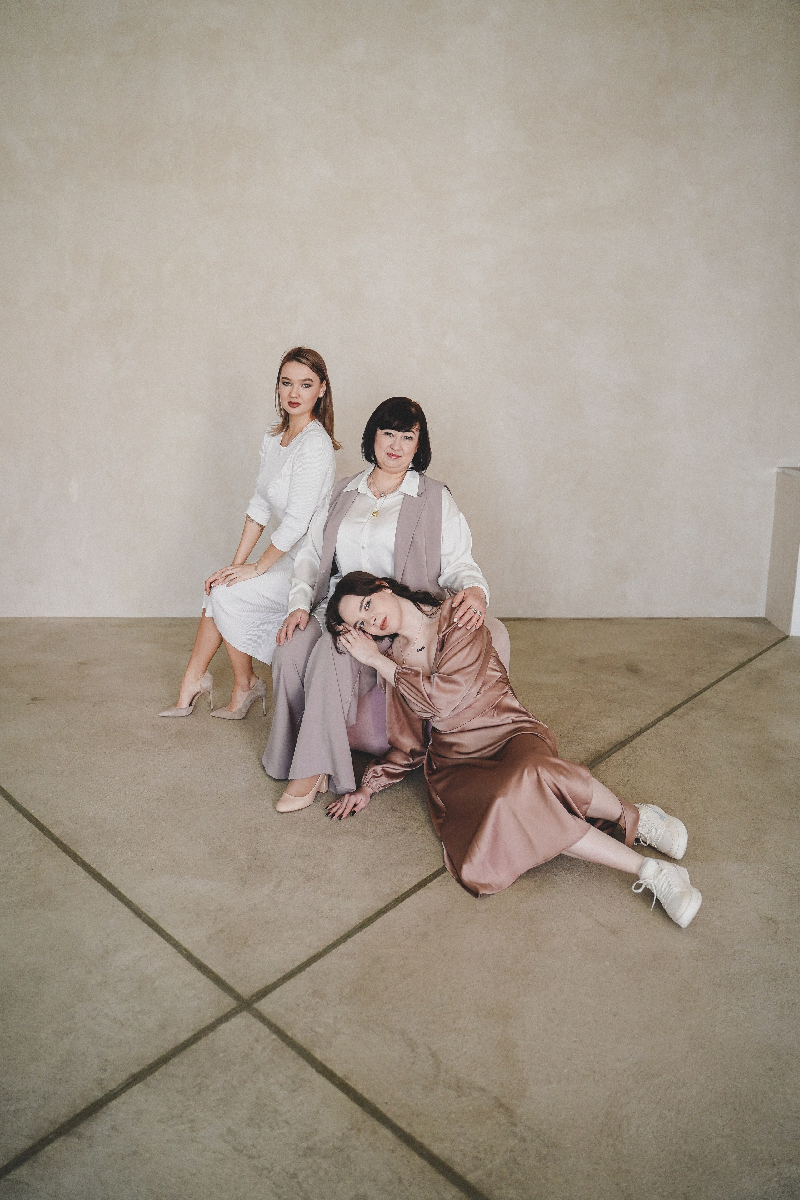 Фотосессия большой семьи в студии. Семейный и женский фотограф в Краснодаре Анастасия Приймак