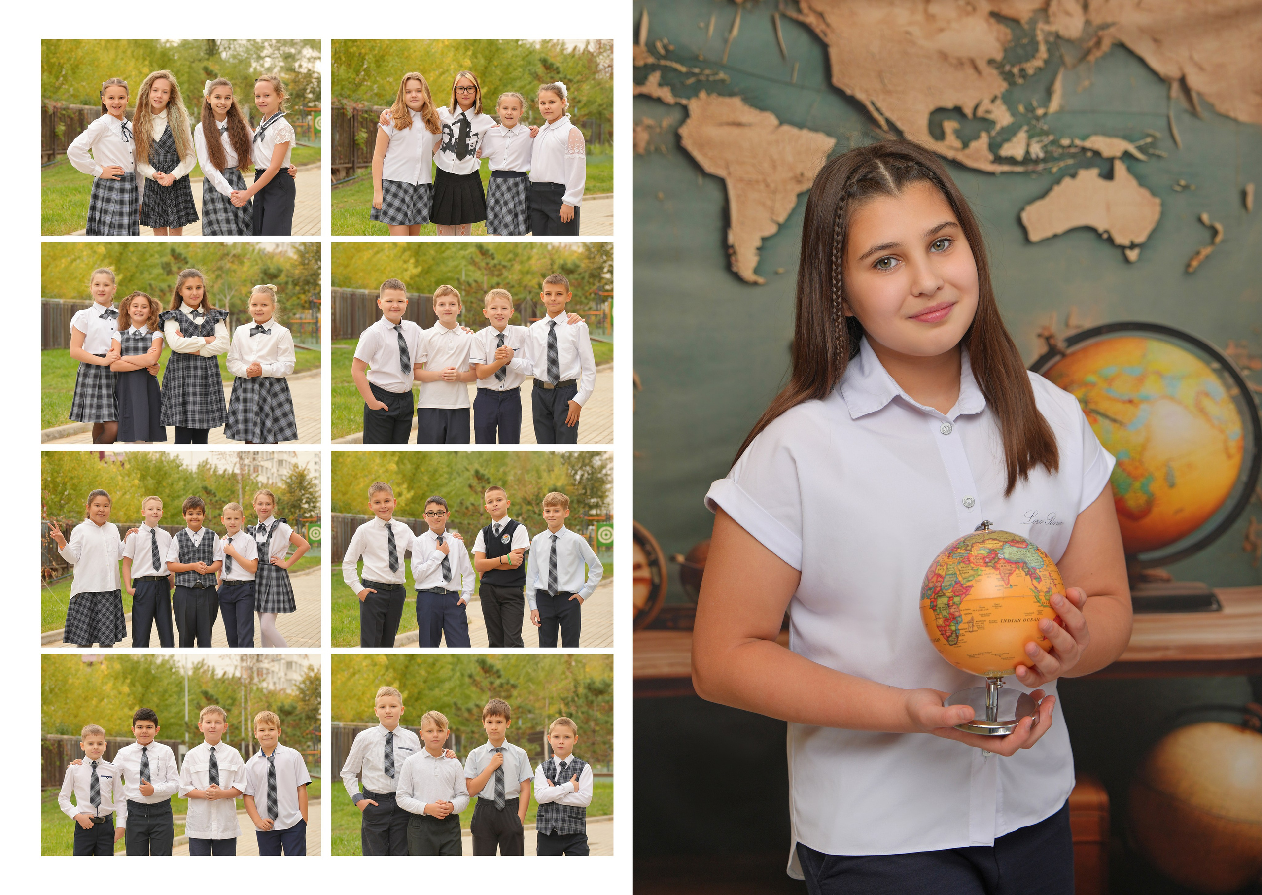 ШКОЛА 104 ф — 4 «И» класс. Красивый выпускной альбом в Краснодаре