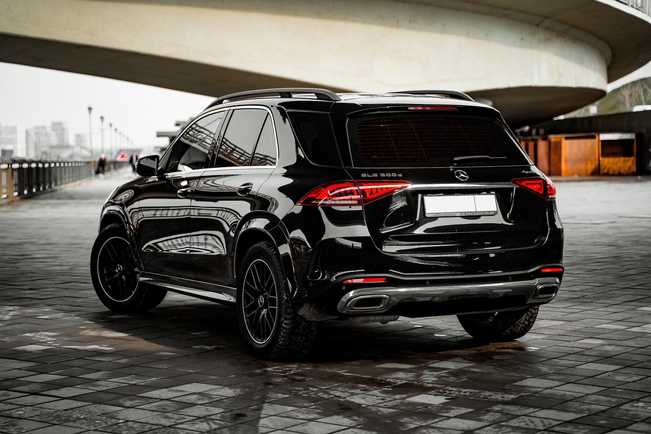 Mercedes GLE 300D. Фотограф Казань