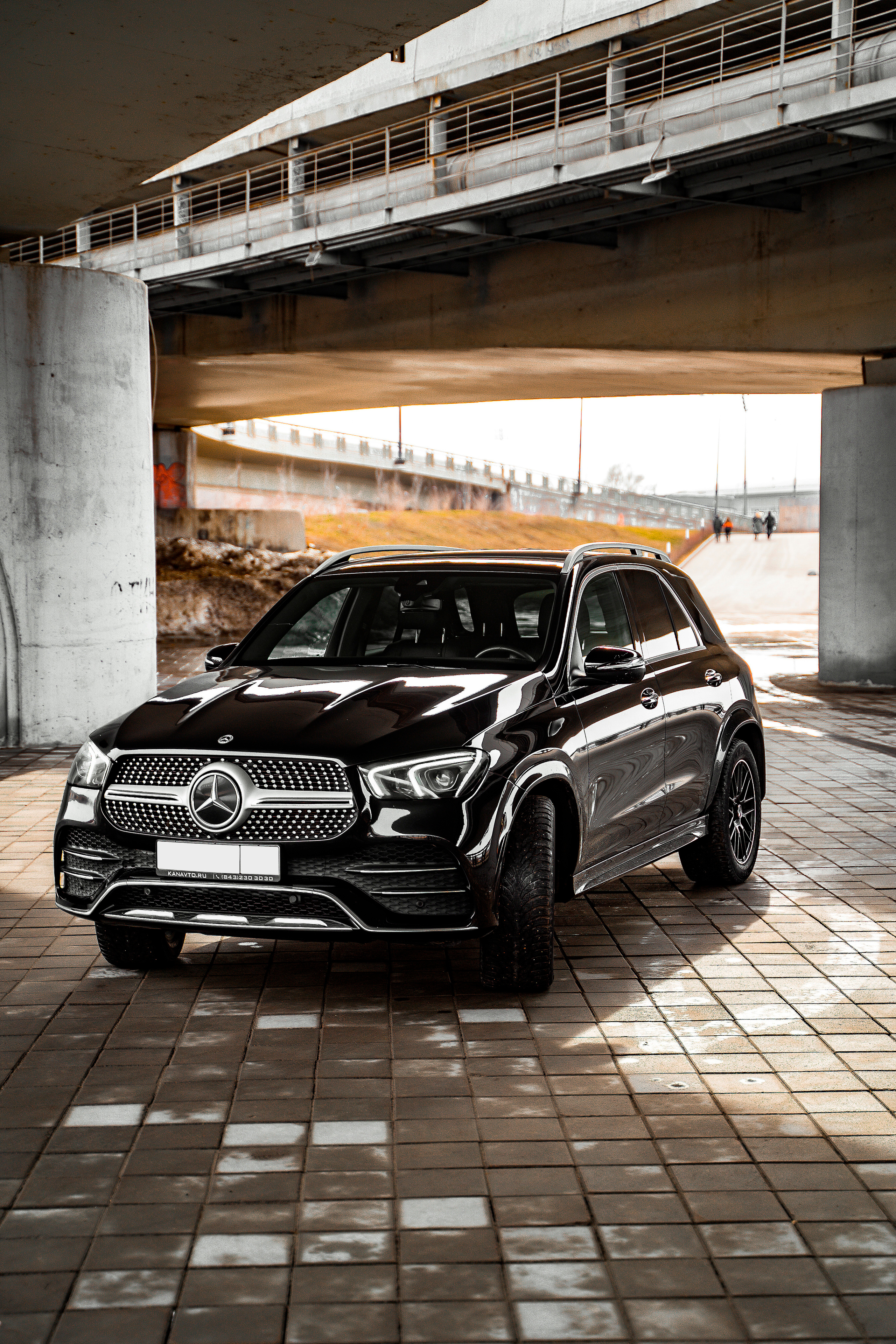 Mercedes GLE 300D. Фотограф Казань