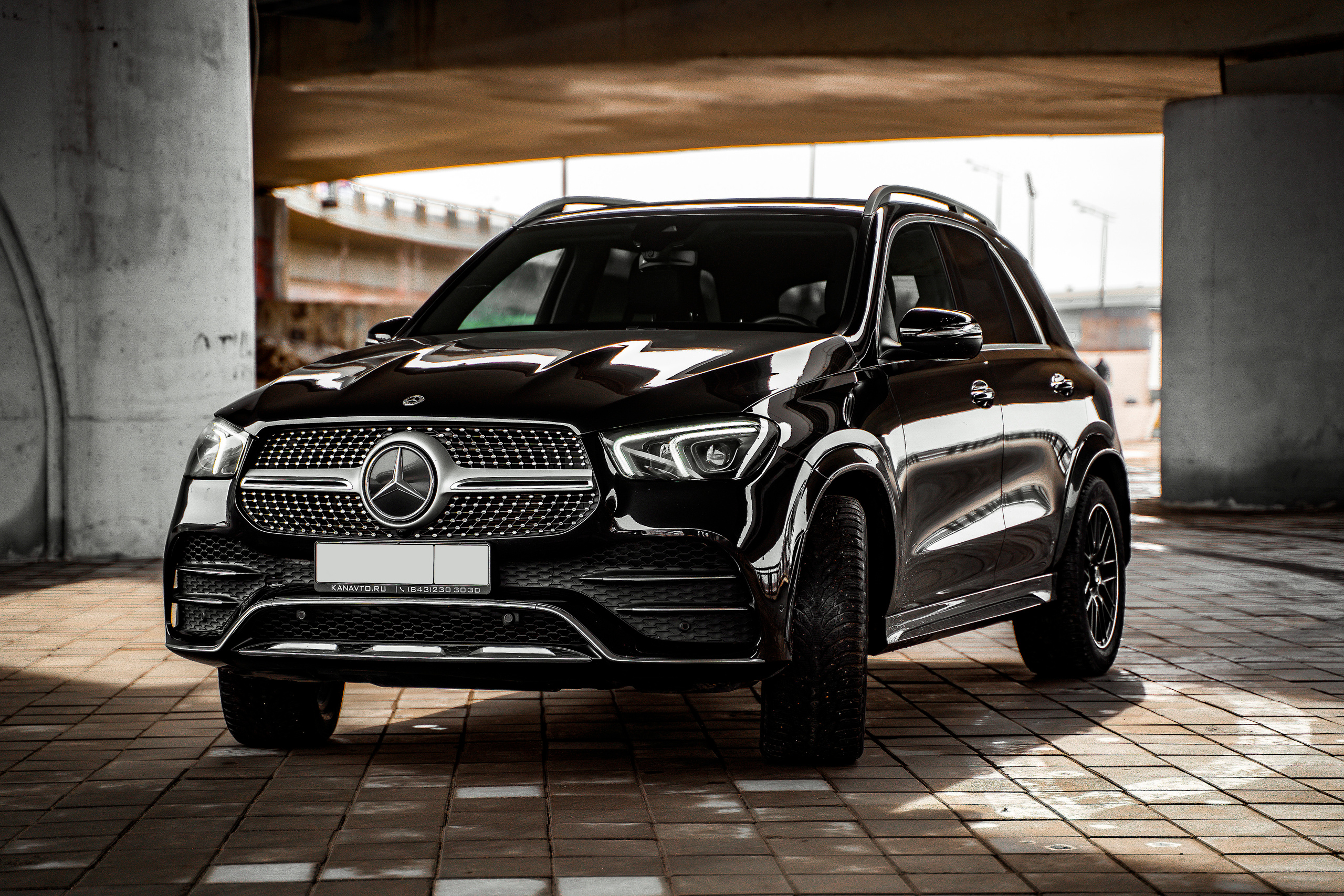 Mercedes GLE 300D. Фотограф Казань