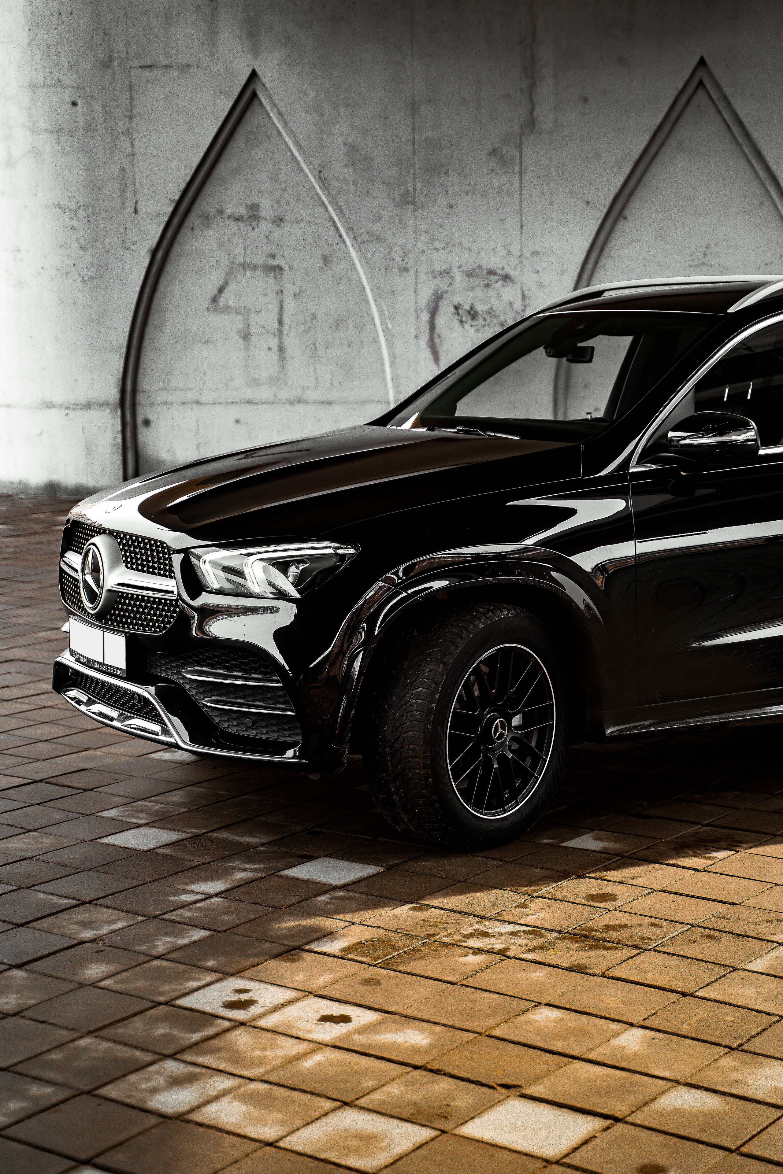 Mercedes GLE 300D. Фотограф Казань