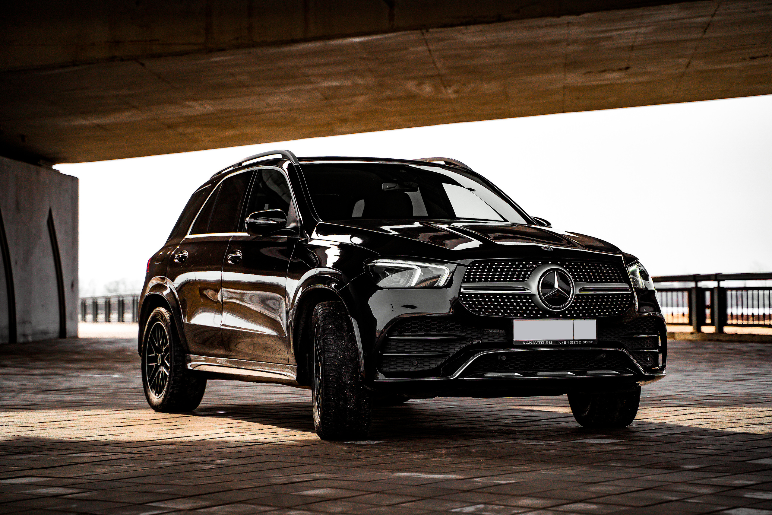 Mercedes GLE 300D. Фотограф Казань