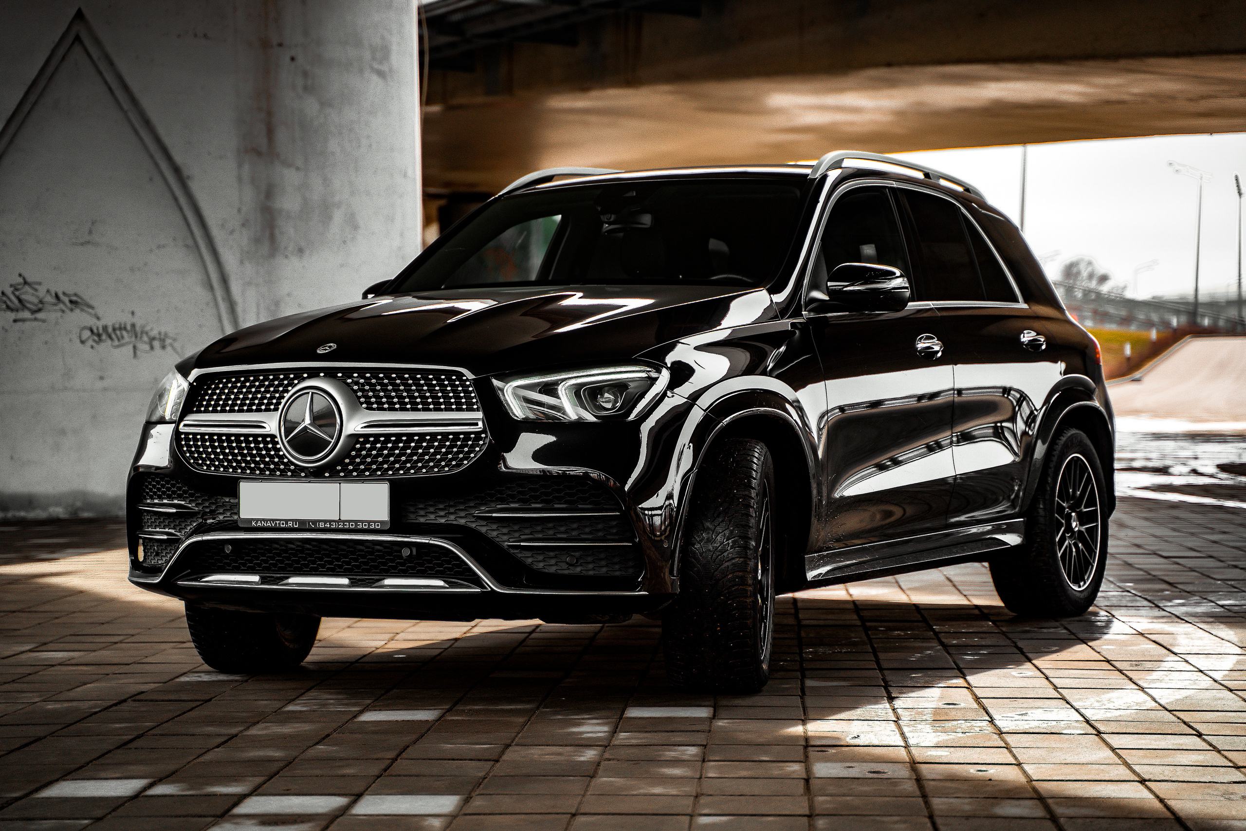 Mercedes GLE 300D. Фотограф Казань